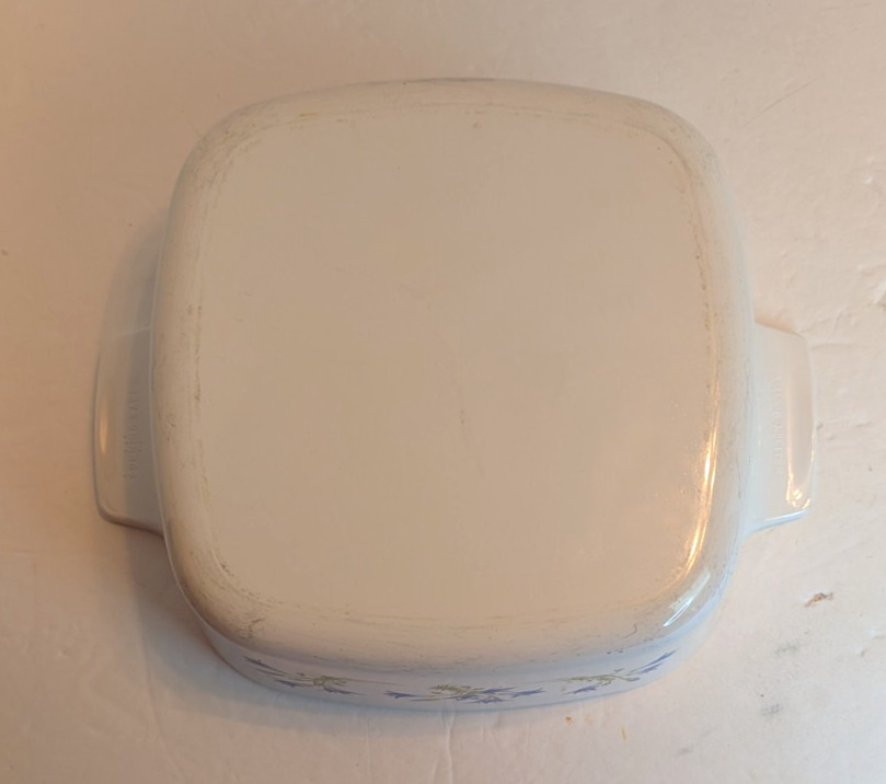 CorningWare Blue Dusk Covered Casserole Dishes w/ Lids 2 Liter & 1.5 Liter