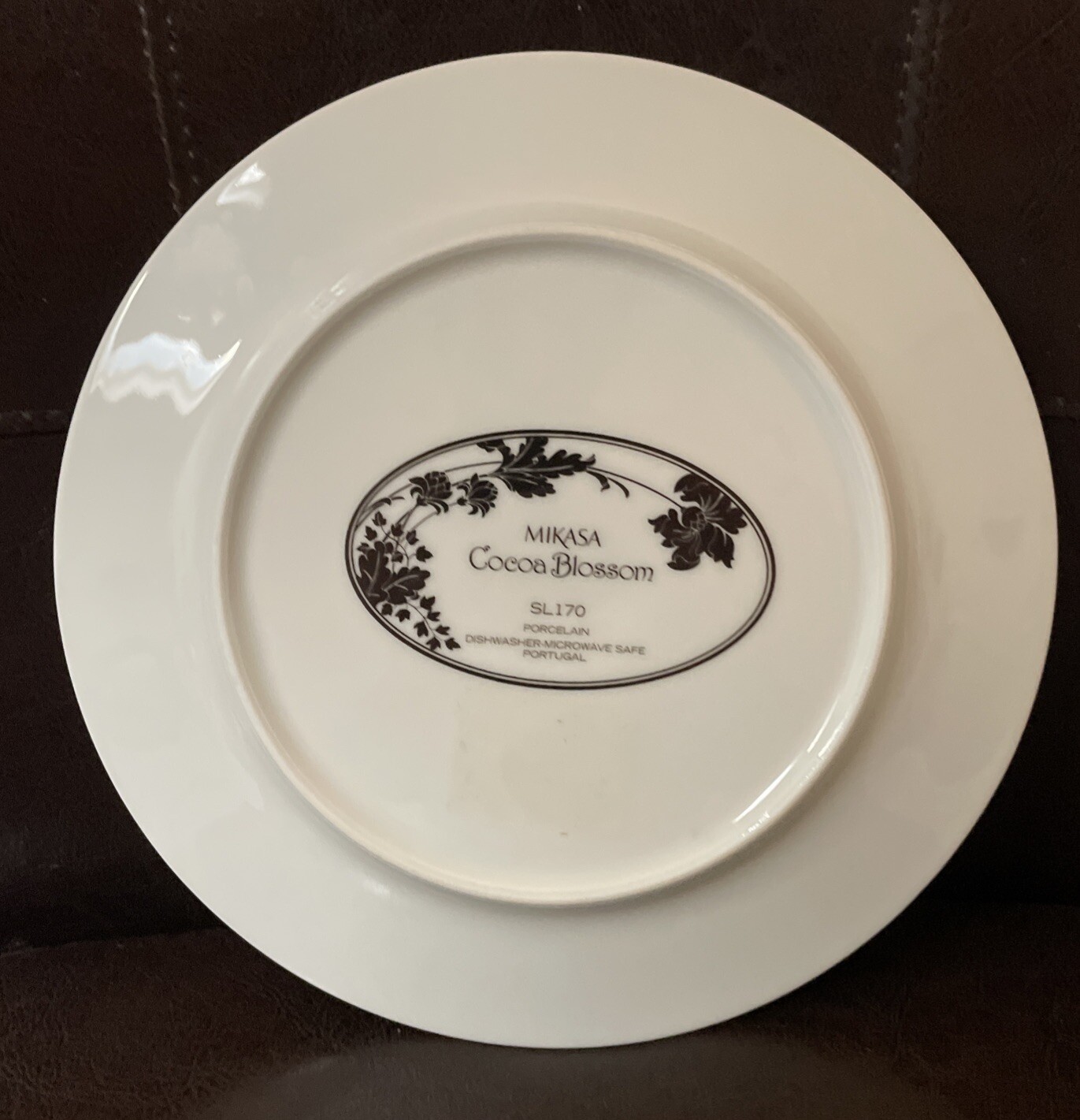 Set of 4 Mikasa Cocoa Blossom SL170 Salad Plate 8” Portugal