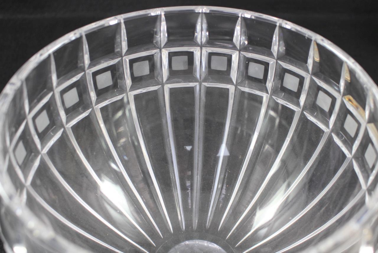Waterford QUADRATA 7″ Round Bowl Marquis Line GREAT CONDITION