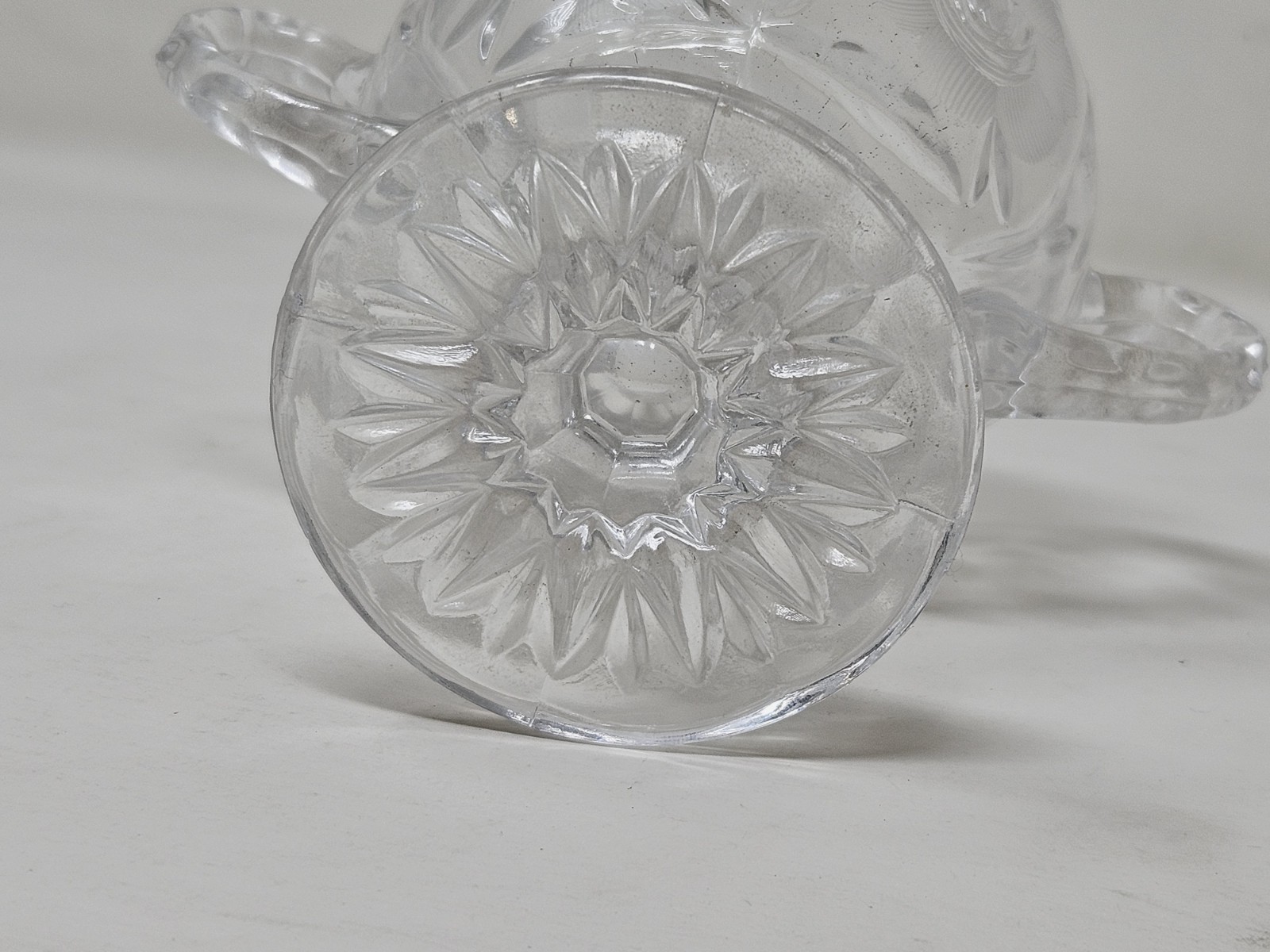 Vintage Italian Hand-Cut Lead Crystal Lidded Candy Dish