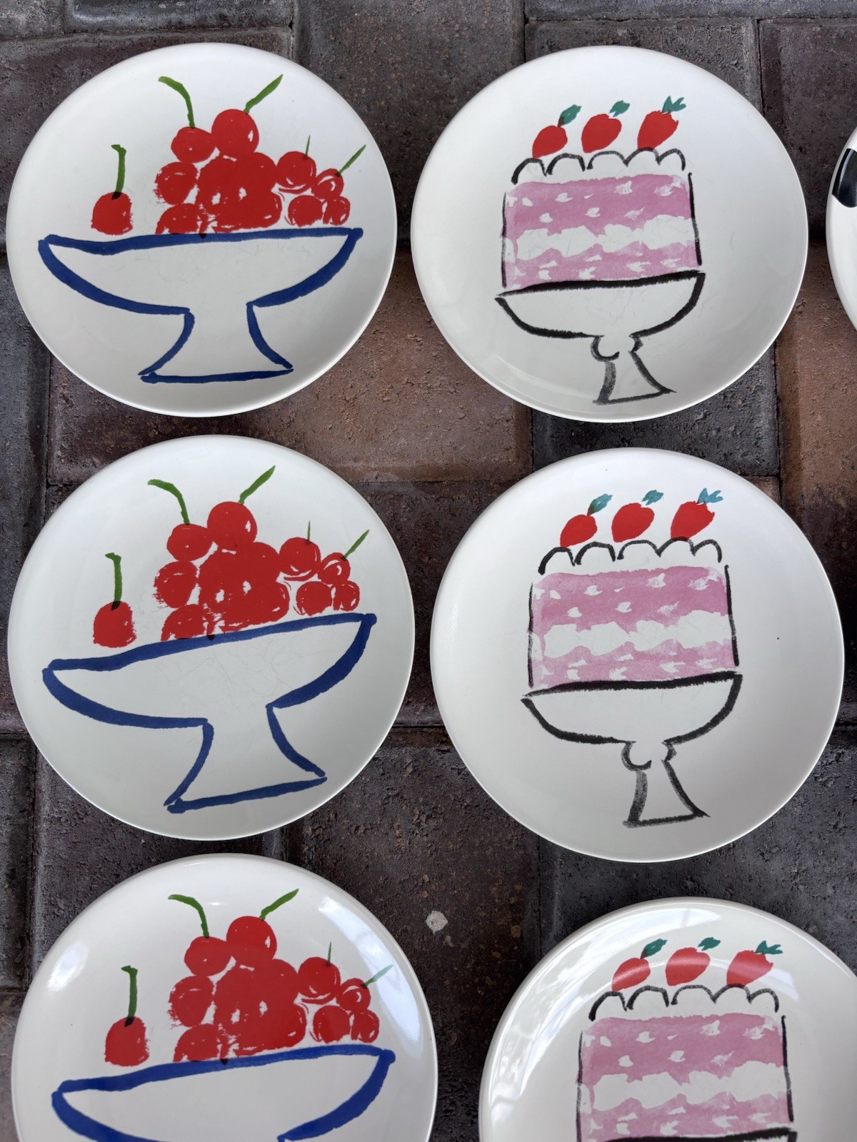 Set Of 18 Lenox Kate Spade New York All In Good Taste Appetizer Dessert Plate 6”