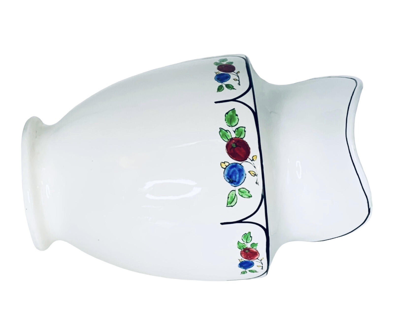 Swinnertons England REX Hand Painted Fruits Ironstone 168 OZ Large Pitcher