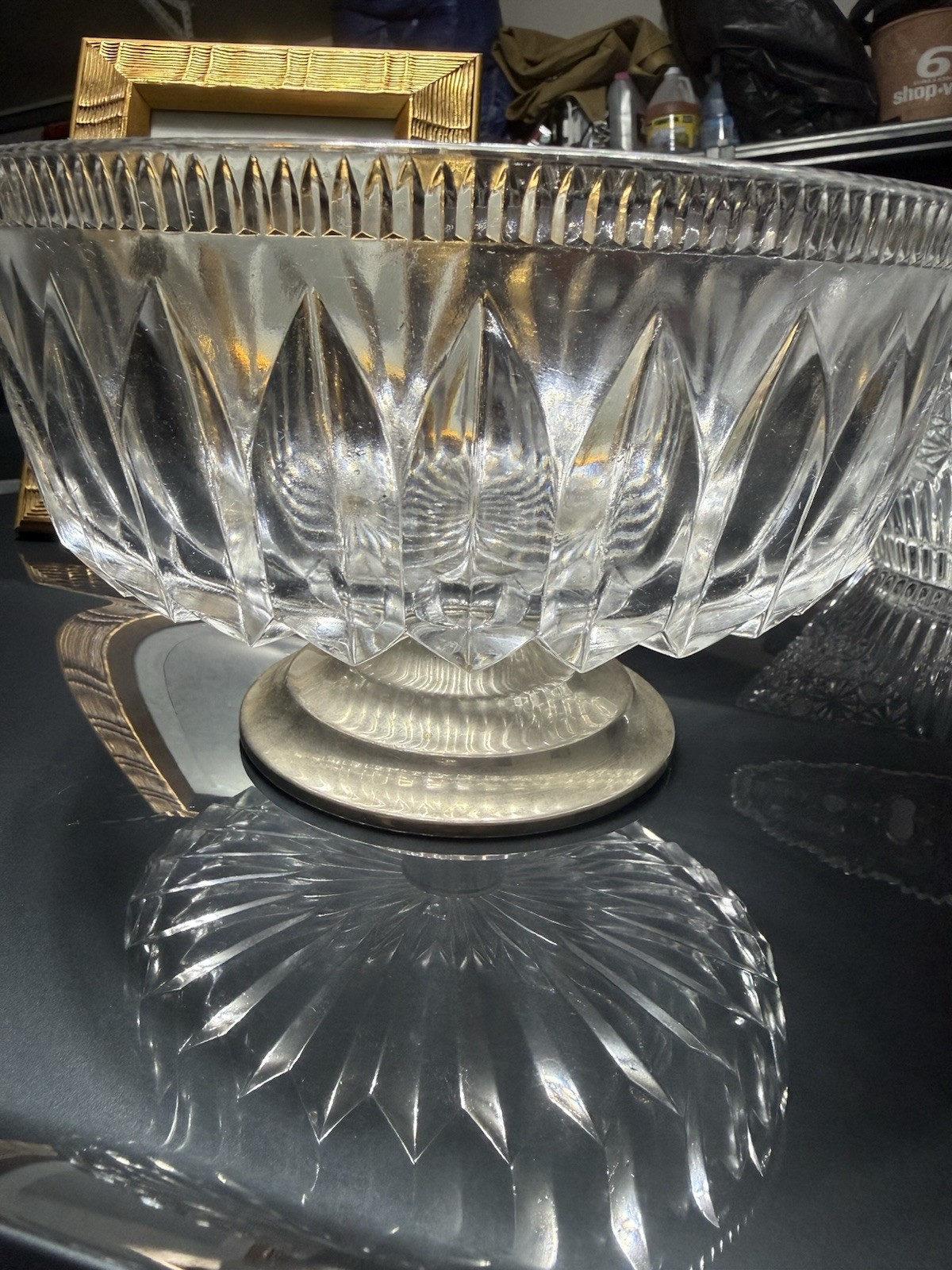 Waterford Crystal Bowl with Metal Base