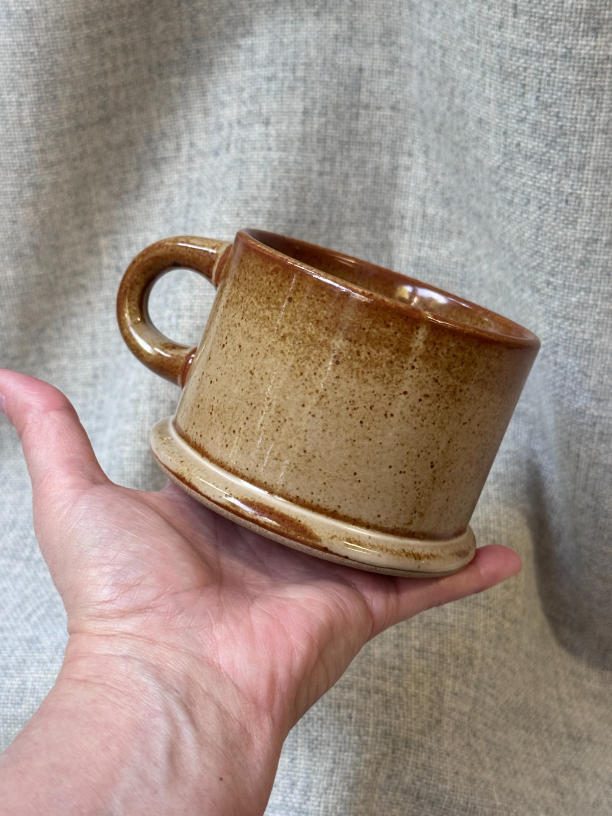 1970s MCM DANSK BLT NIELS REFSGAARD Stoneware Mug/Cup , Spice, NO ISSUES!, LOT C