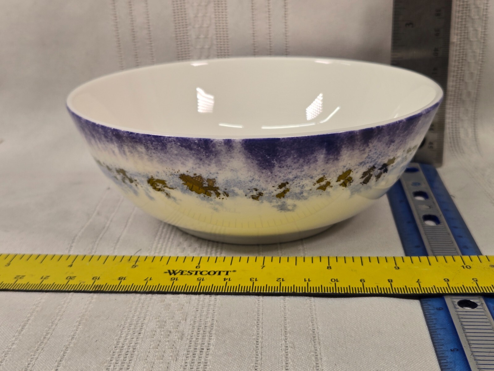Lenox Watercolor Horizon Amethyst 6-1/2 in Cereal Bowl