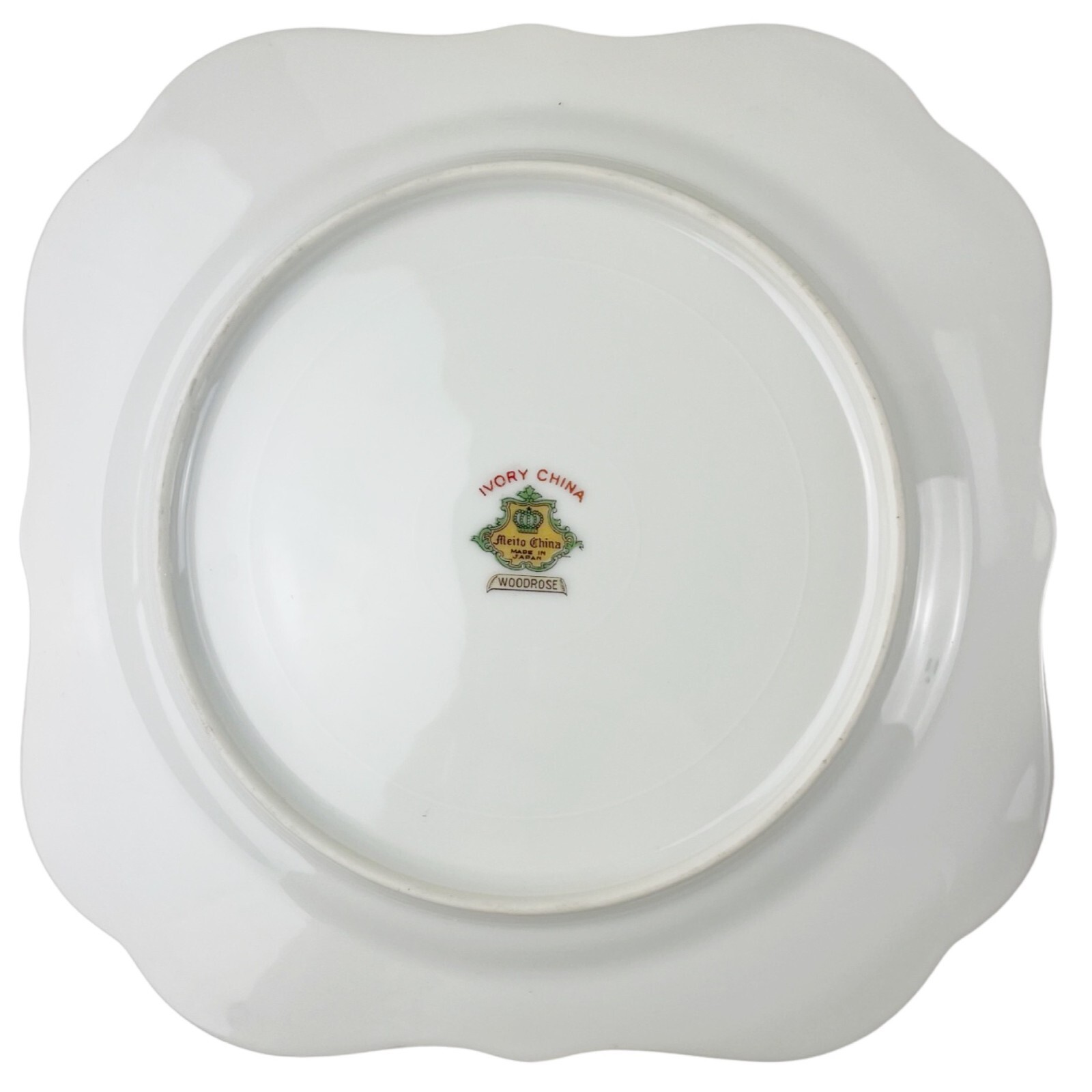 Meito China Woodrose Plates Service 4 Made in Japan 4 Dinner 6 Salad 5 Dessert