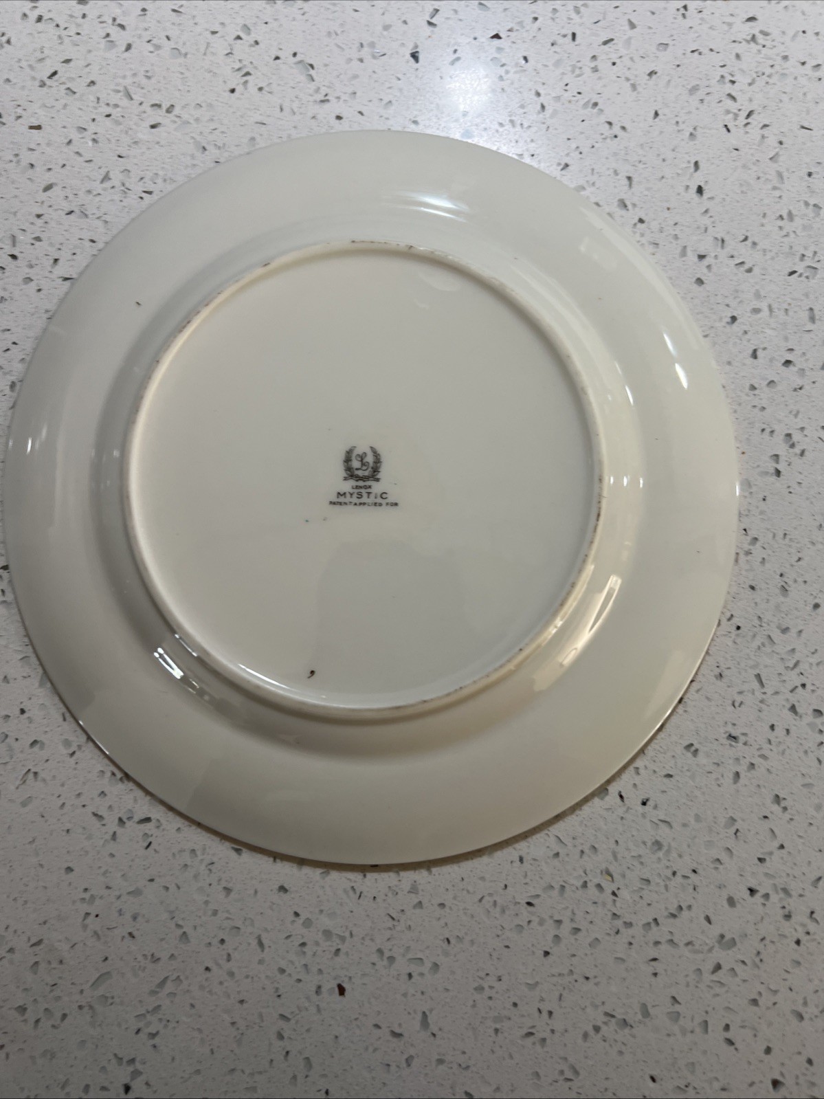 Stunning Vintage Lenox Mystic 1,Salad Plate(s) 8 1/4 Inches, Ivory Gold Floral