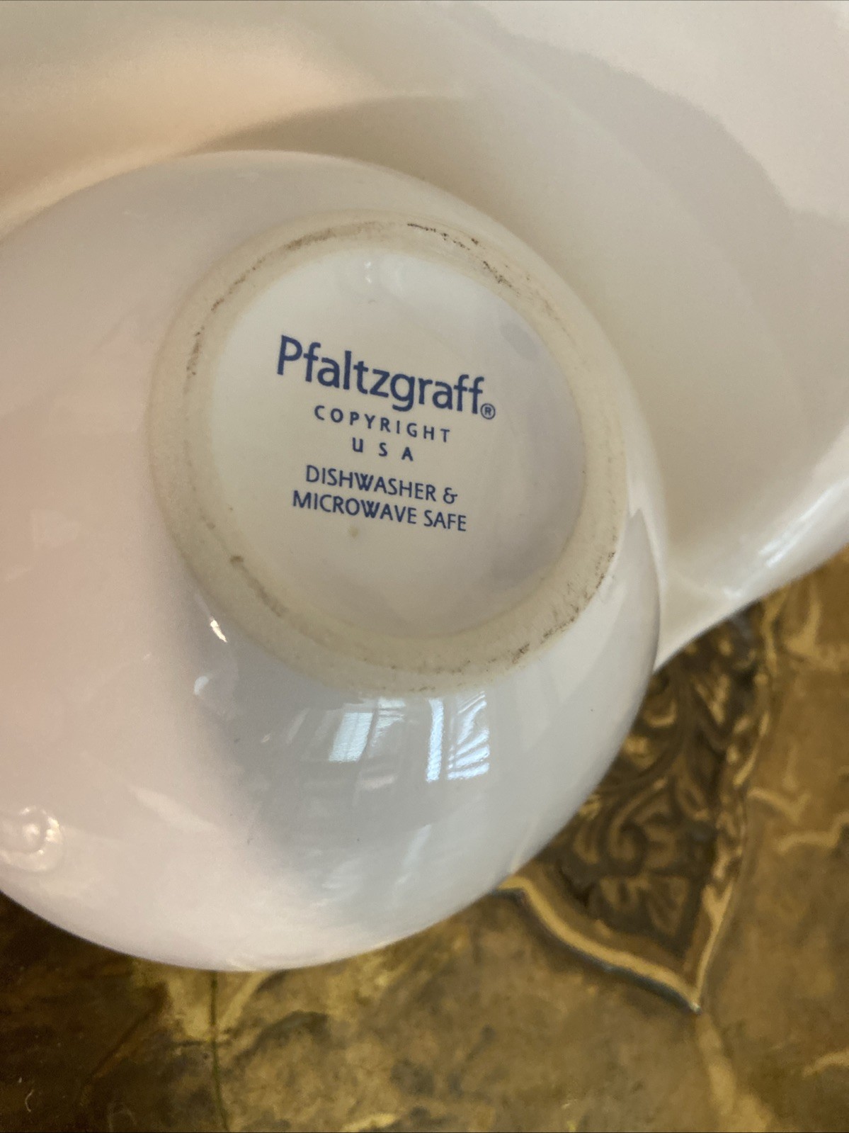Pfaltzgraff “Grapevine” One Piece Chip and Dip Bowl ~ Excellent Condition