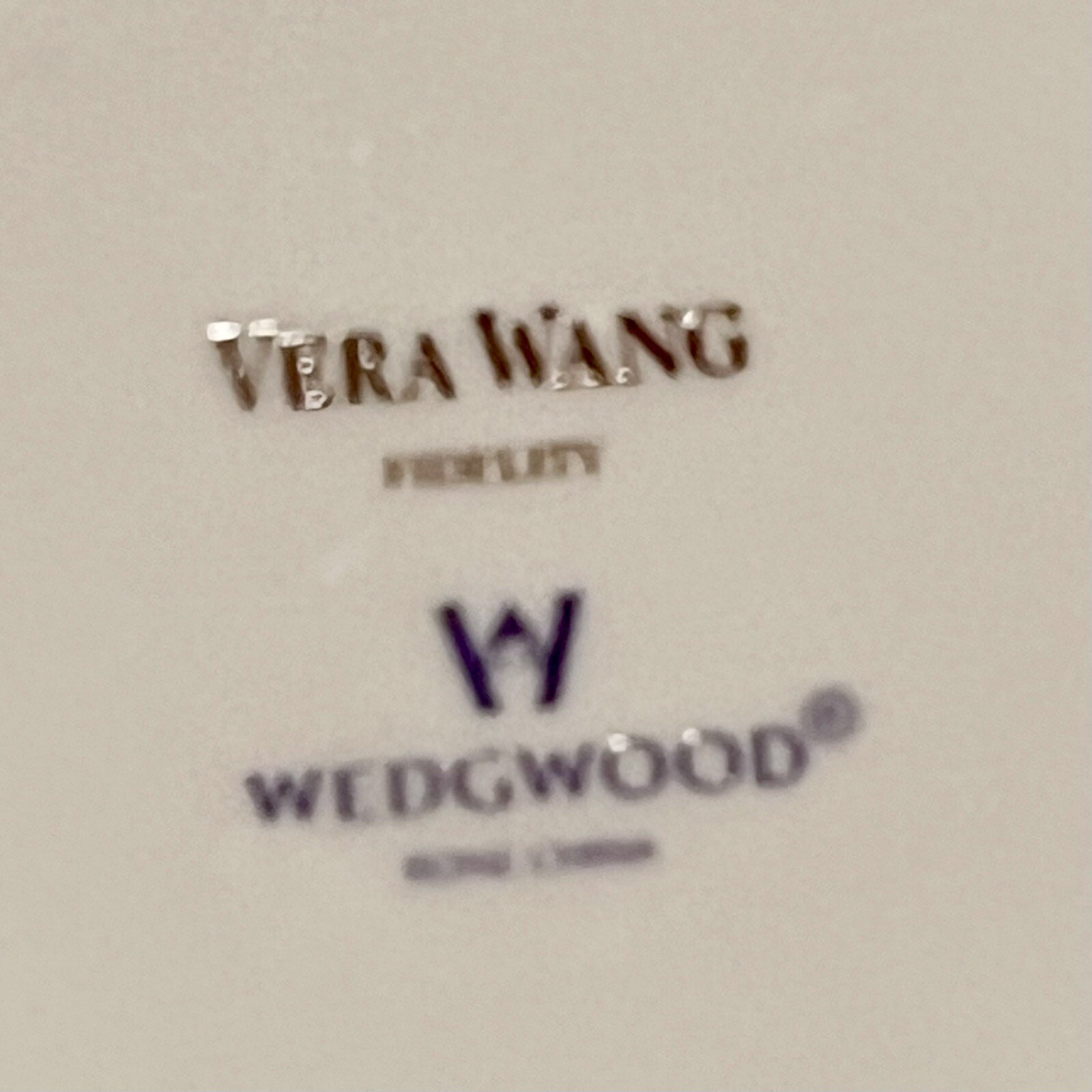 2 Sets Wedgwood VERA WANG Fidelity 3 PCs Place Setting – Tea Cup Saucer & Plates