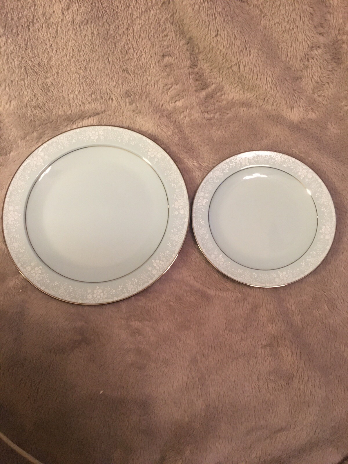 Noritake Fidelity Bread & Butter Plate And Salad Plate!!!