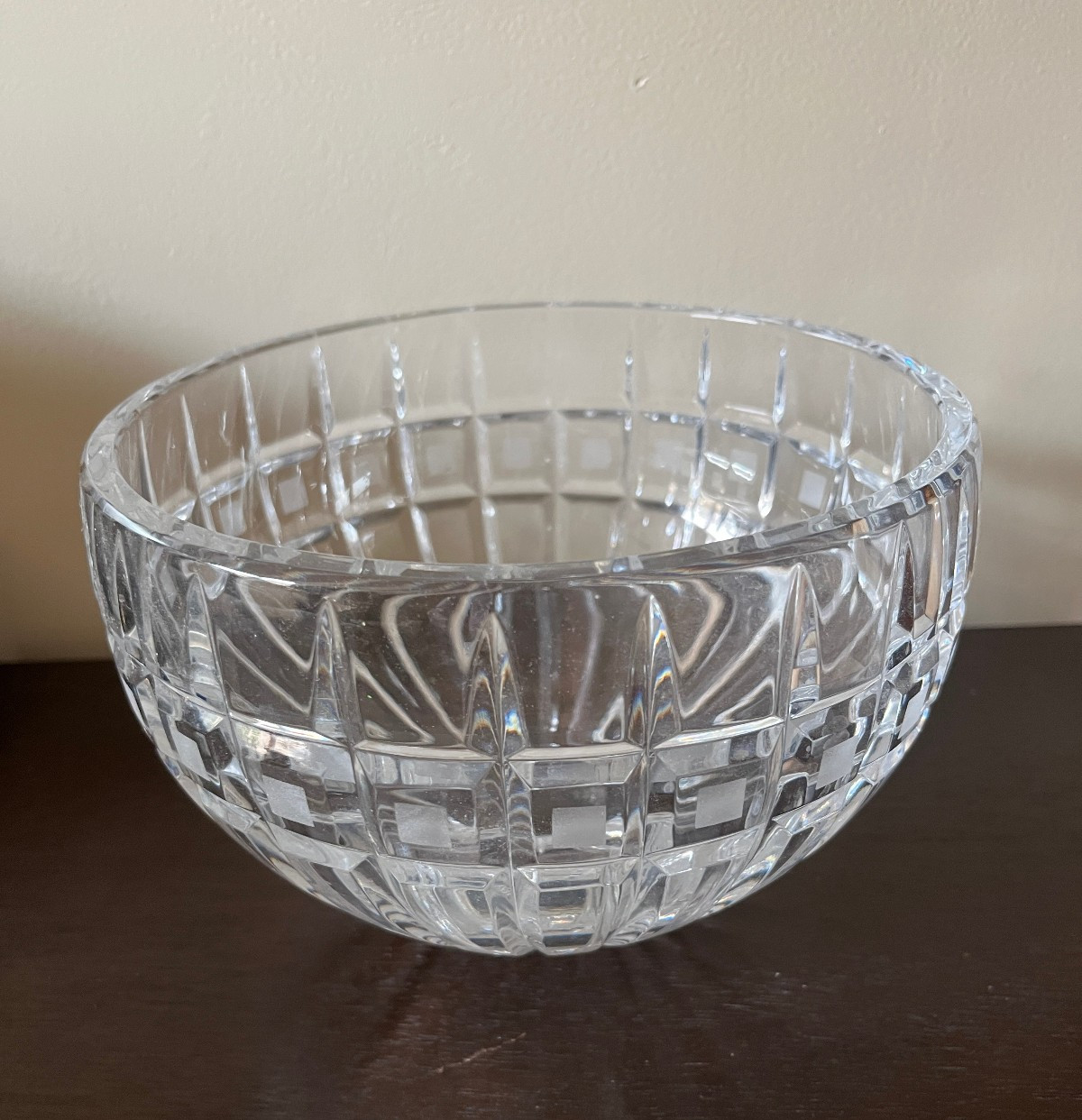 Waterford Marquis Quadrata Crystal Bowl 7.5″