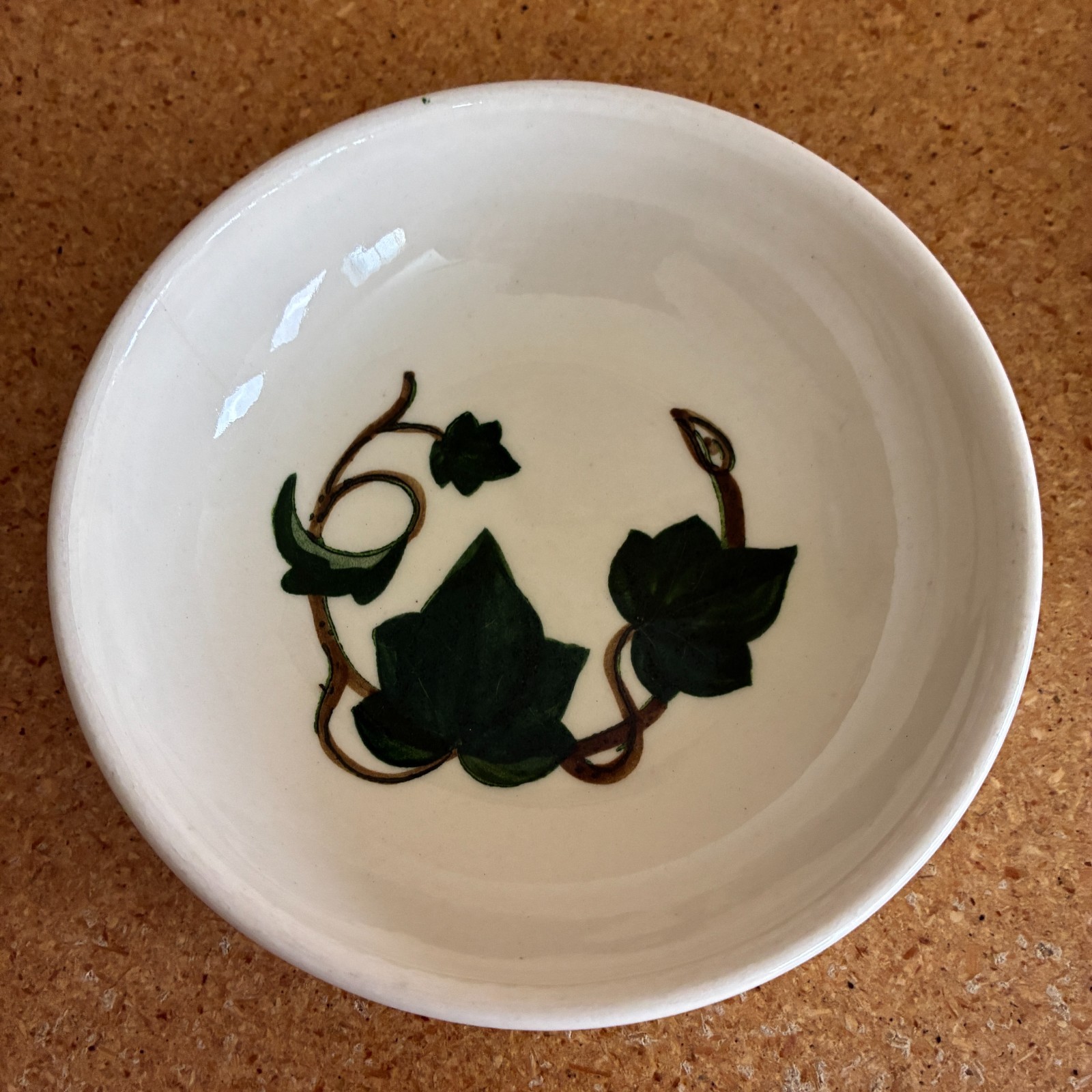 2 VTG Metlox California Ivy Poppytrail Berry Dessert Bowls 5″ Hand Painted