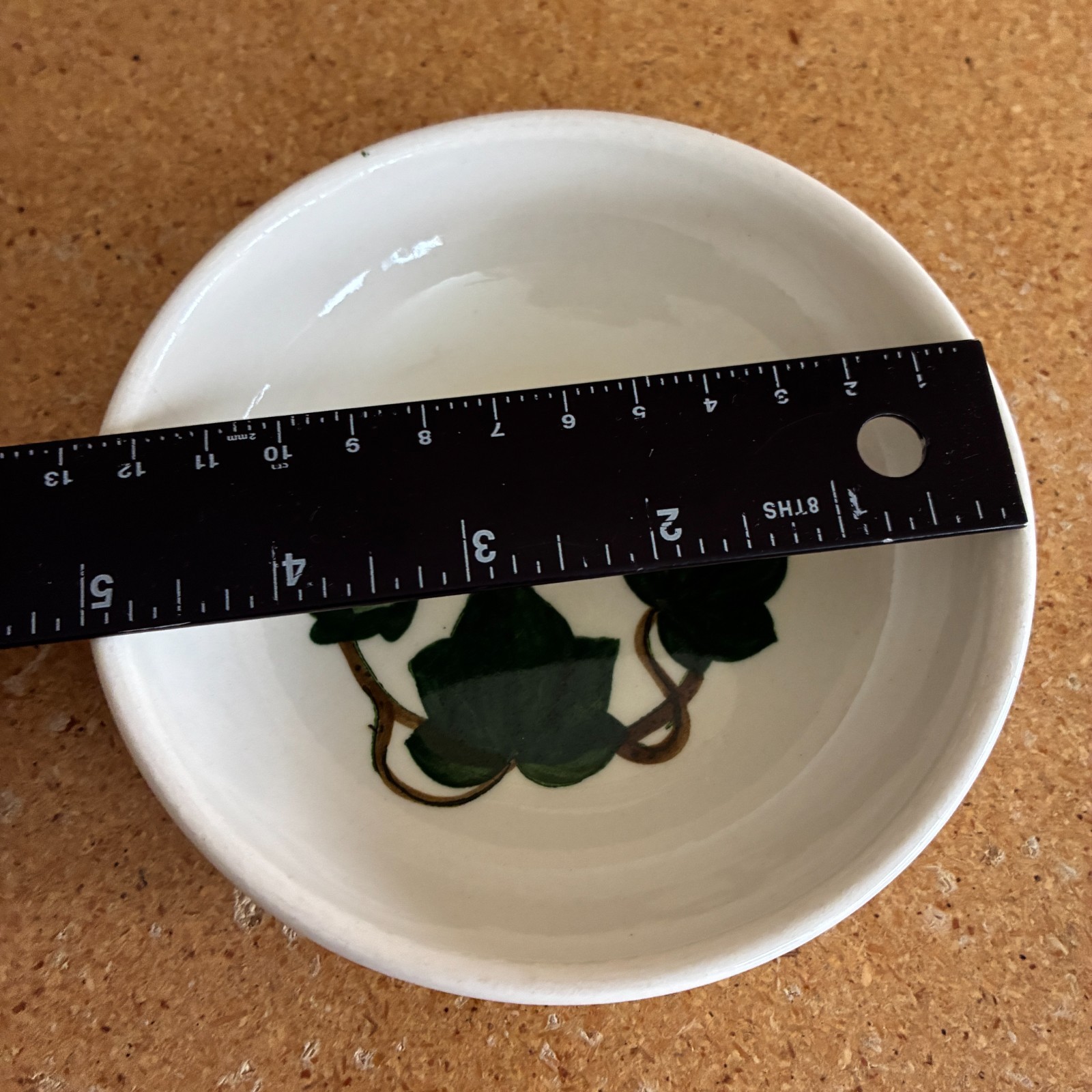 2 VTG Metlox California Ivy Poppytrail Berry Dessert Bowls 5″ Hand Painted