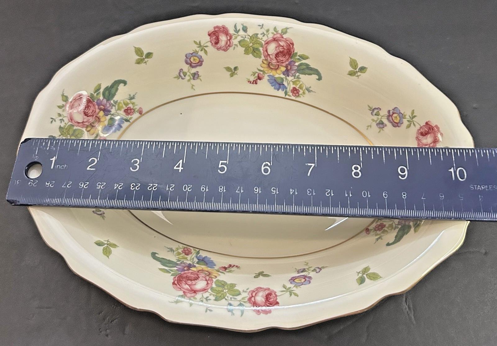 THOMAS IVORY ROSEMONT 10.5” Oval Vegetable Bowl BAVARIA GERMANY