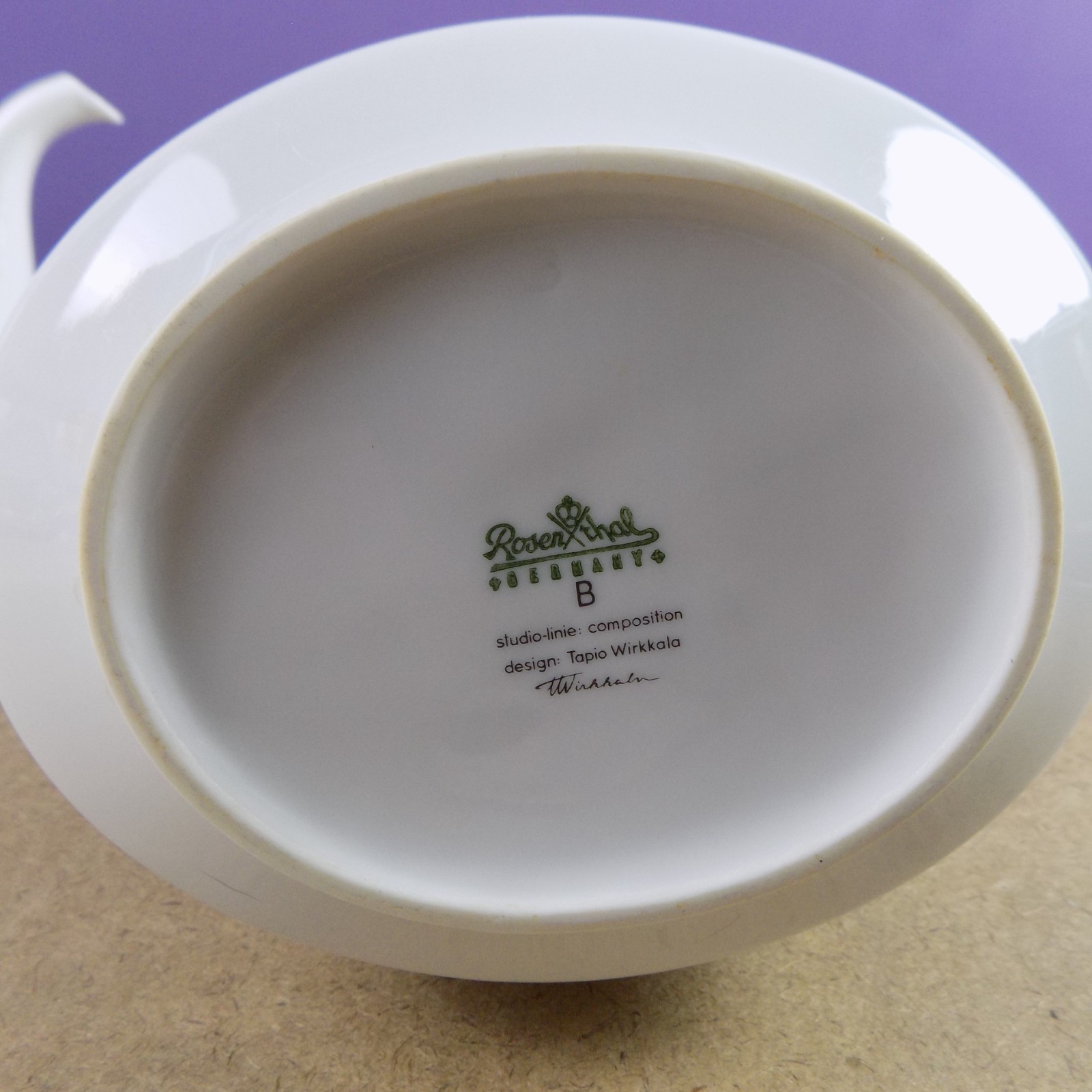 Rosenthal Porcelain Filigree Tea & Coffee Set Tapio Wirkkala Design Germany MCM