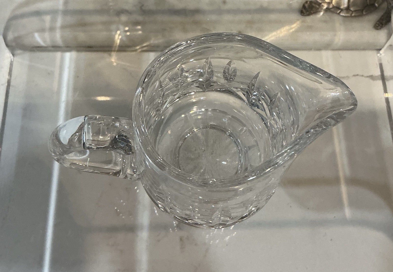 Waterford Crystal Lismore Footed Creamer and Open Sugar Bowl Set. FREE SHIPPING