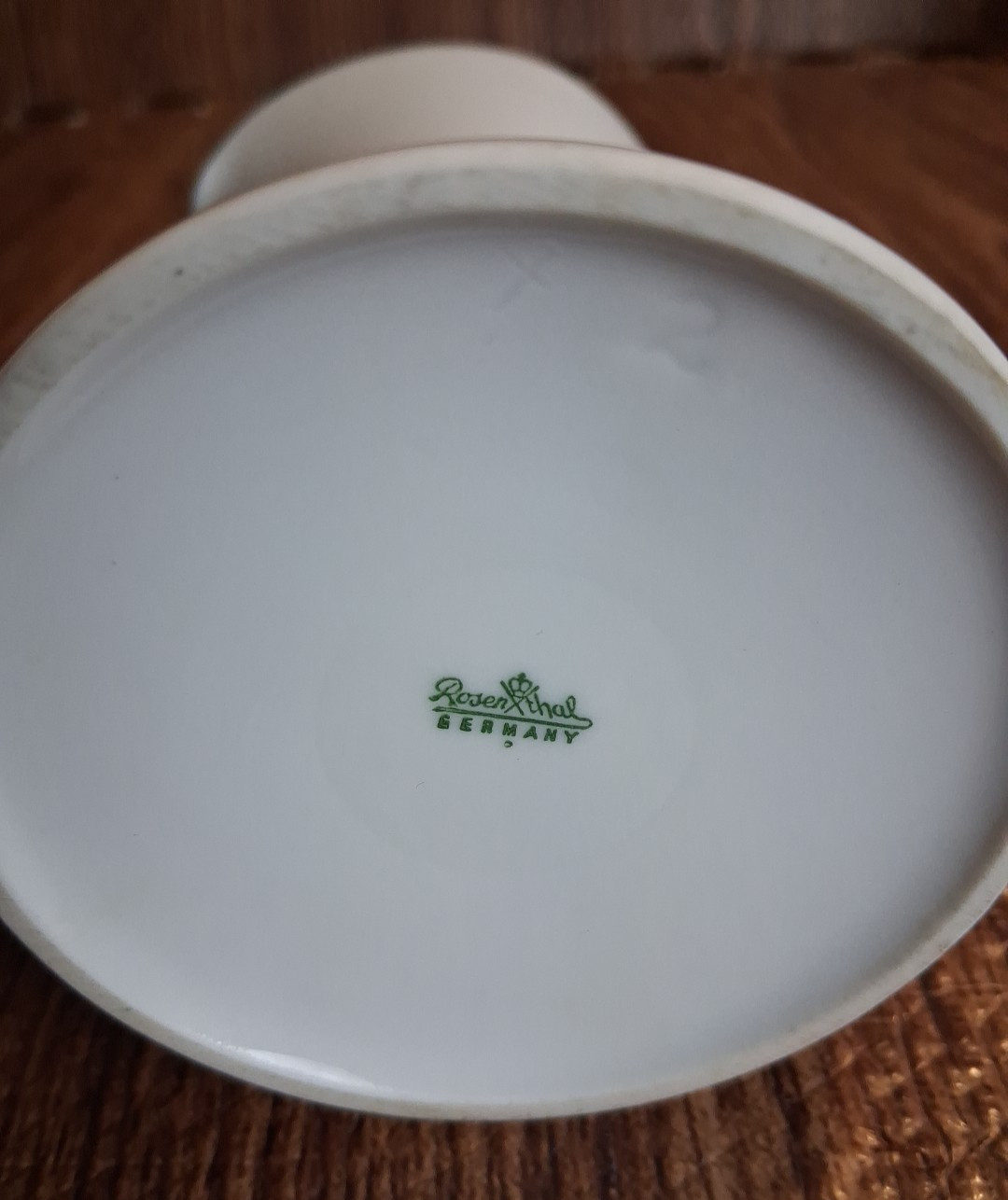 Rosenthal Porcelain Set Teapot Tea Pot Creamer Sugar Bowl Shadow Rose Vintage