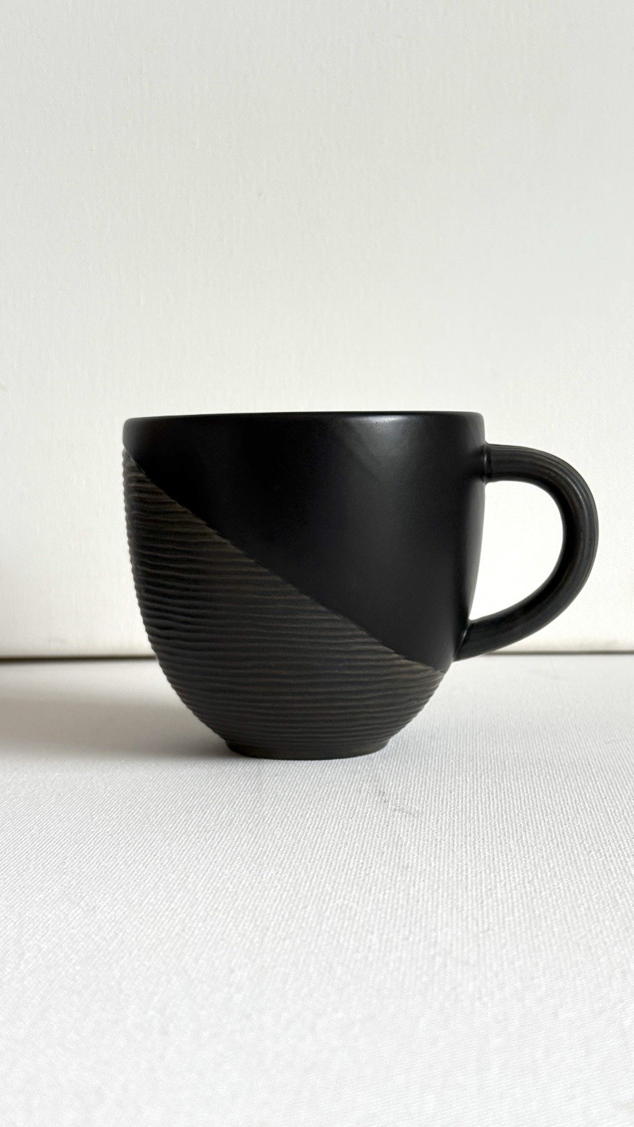 Pfaltzgraff Night Surf 4” Stoneware Coffee Mug Set of 4 Discontinued Pattern