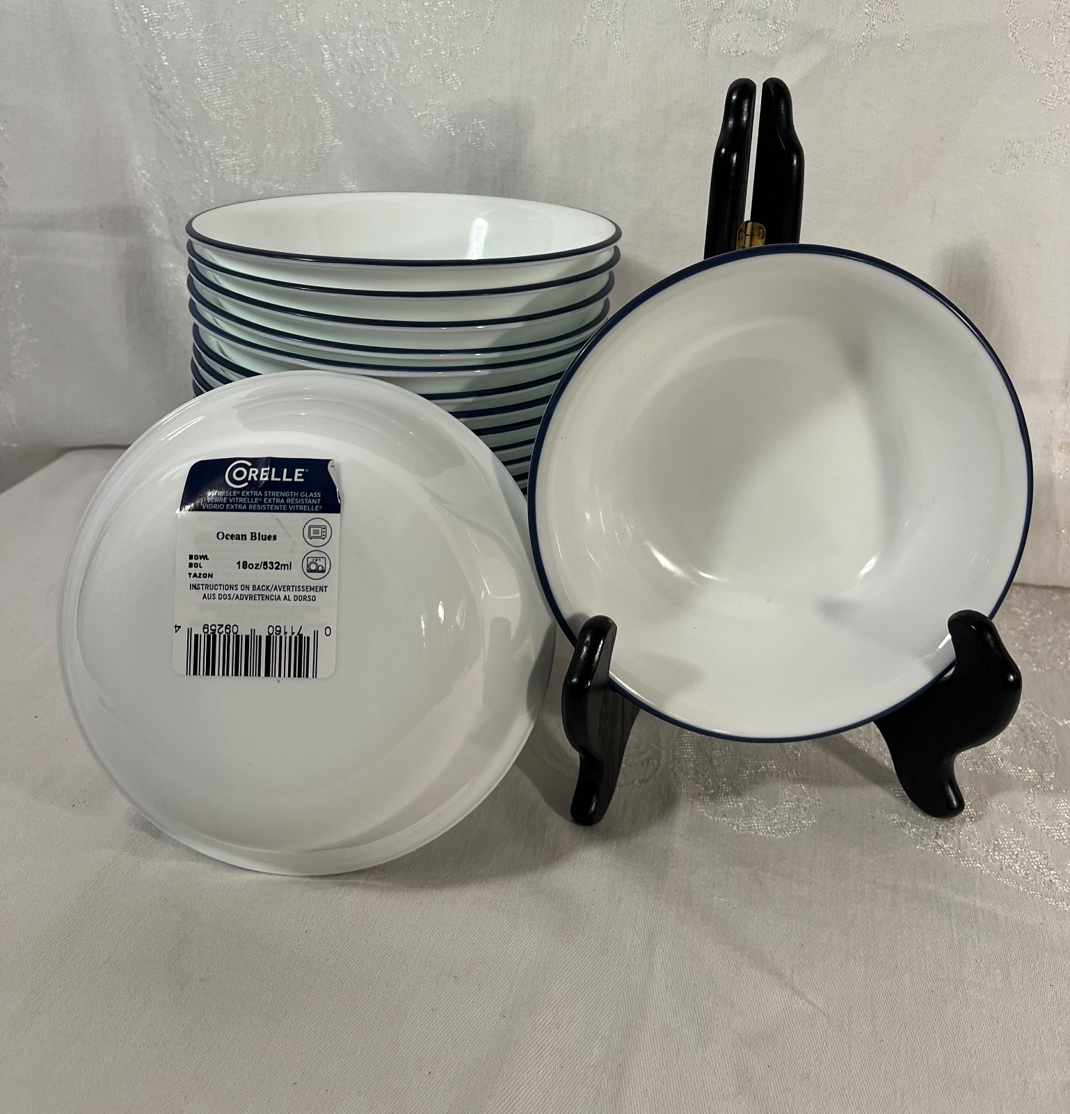 Corelle ~ Ocean Blues ~ 18 oz. Bowl Soup/Cereal Bowl(s) ~ New with Tag