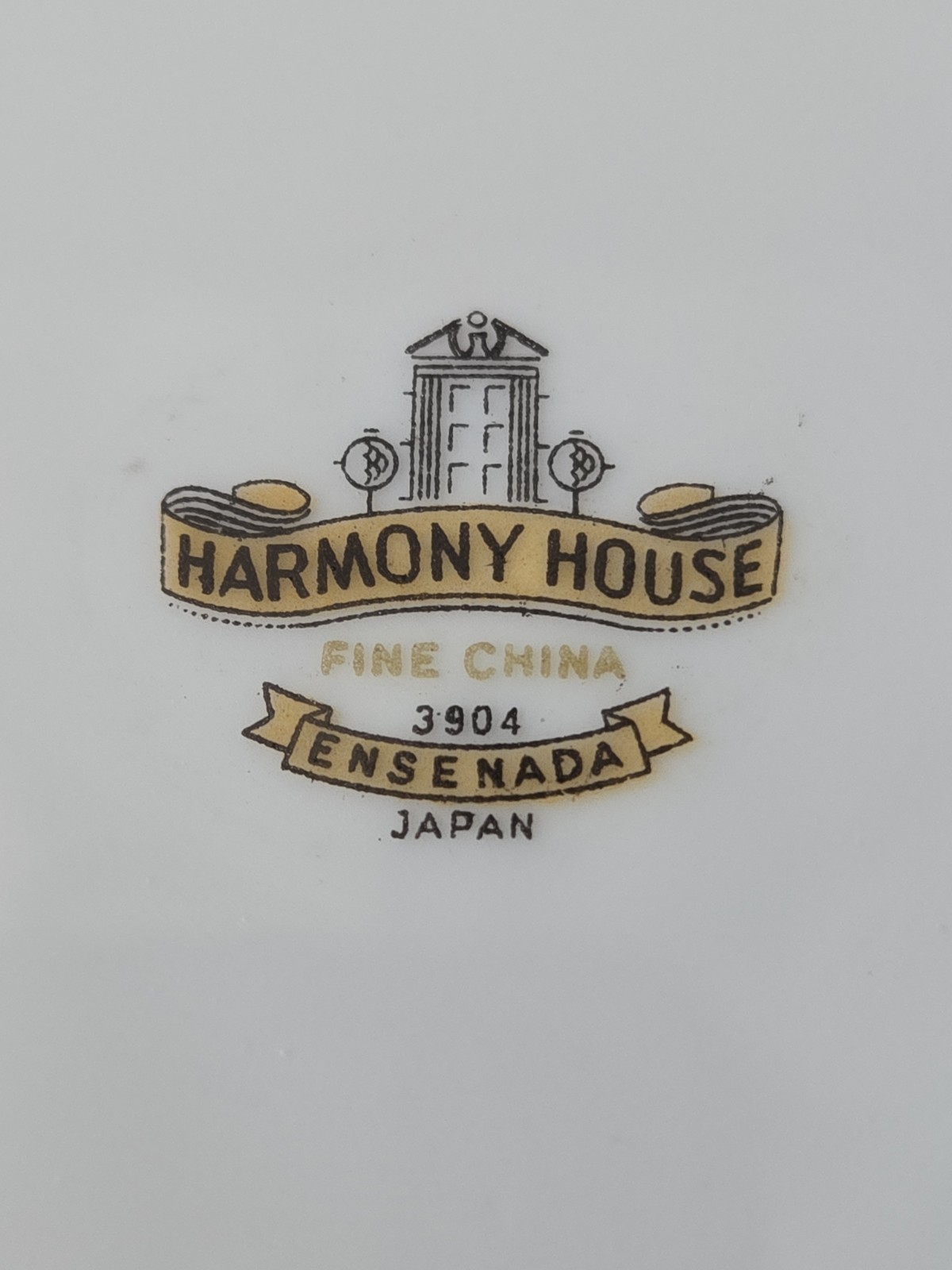 Vintage Harmony House Ensenada 3904 Teacup Saucer 5.75″ Japan MCM Atomic Orange
