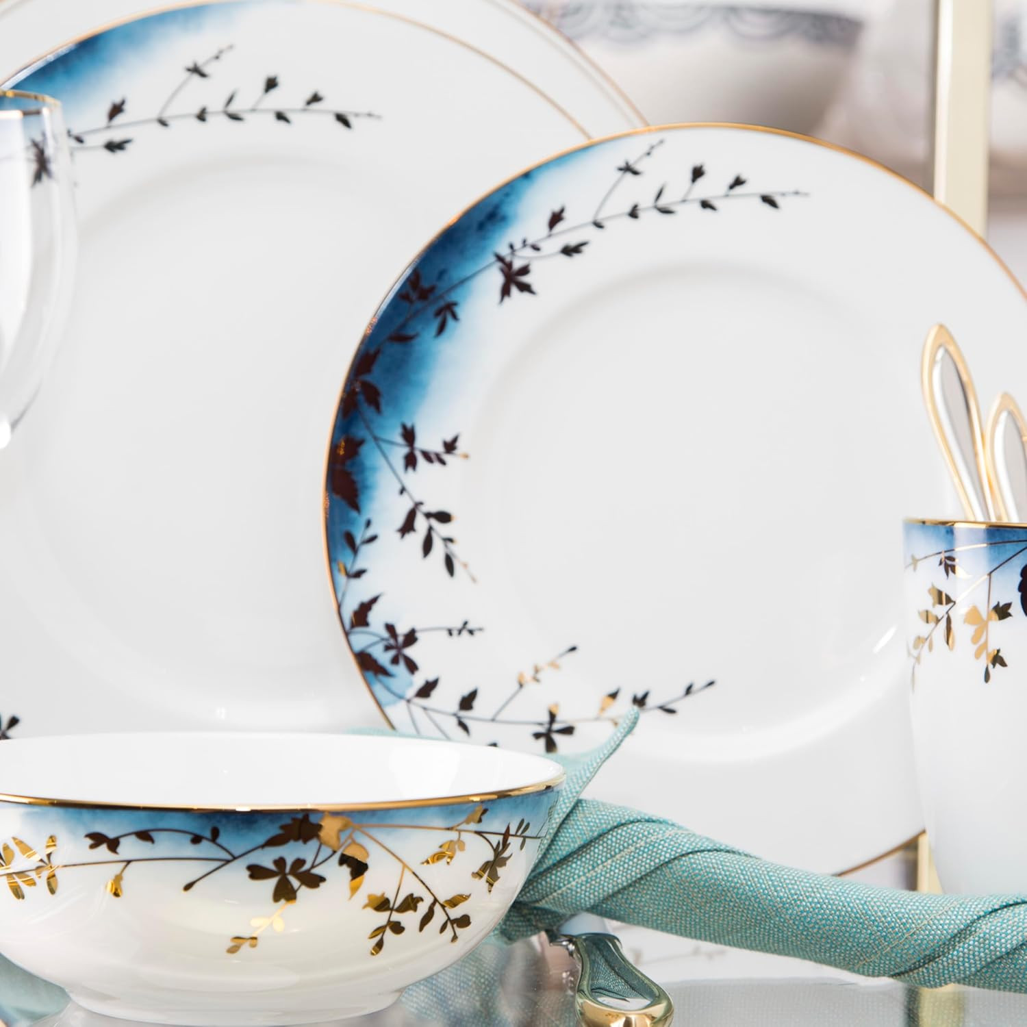 Highgrove Park 4-Piece Place Setting – Elegant Dining Essentials