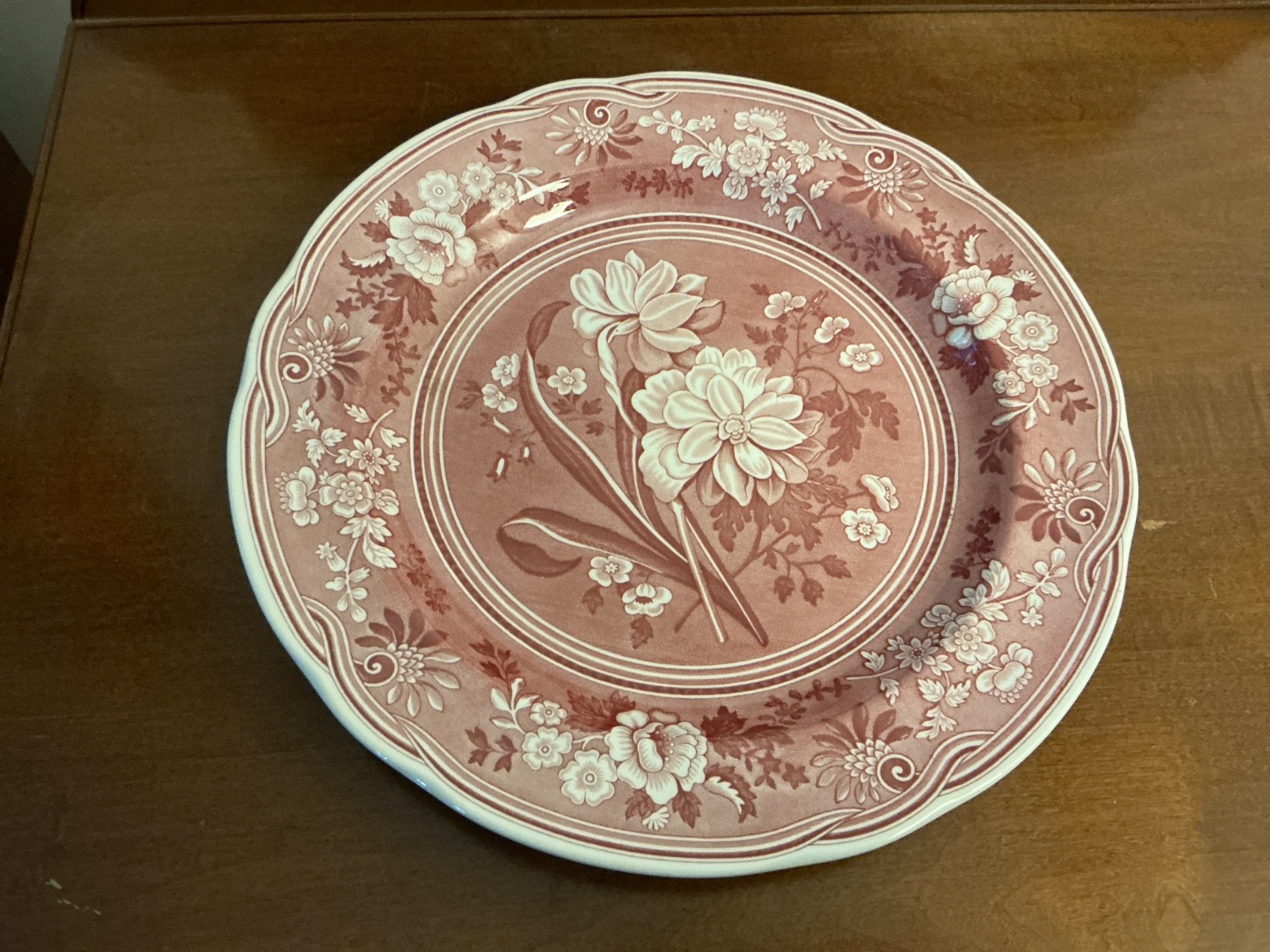 The Spode Archive Collection Georgian Series Botanical Dinner Plate 10.5″ D
