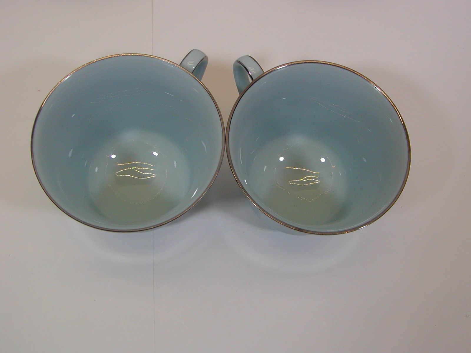 2 VINTAGE NORITAKE FIDELITY CUP & SAUCER SETS 8003 W81