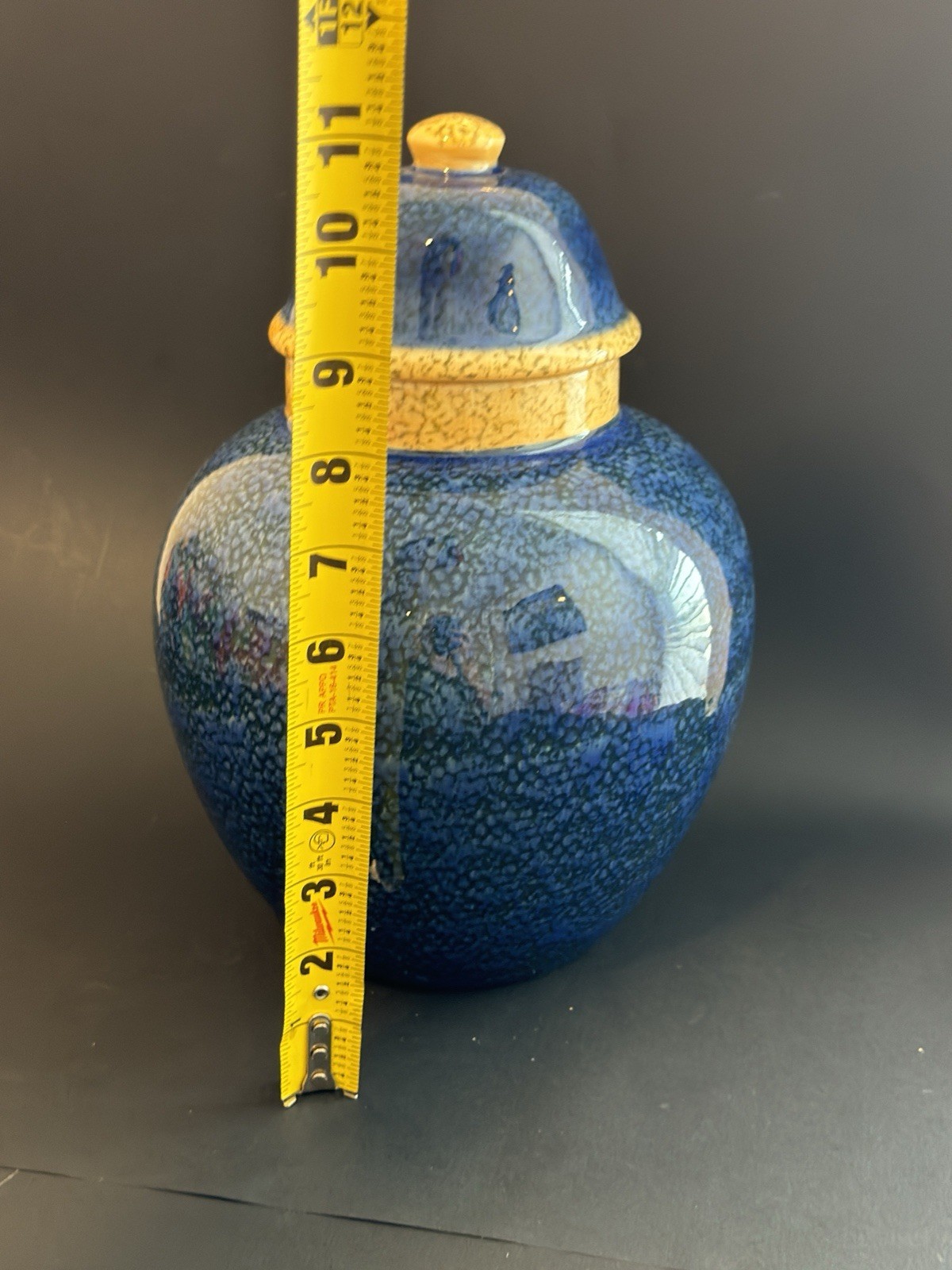 Winterthur Stoneware Blue Jar
