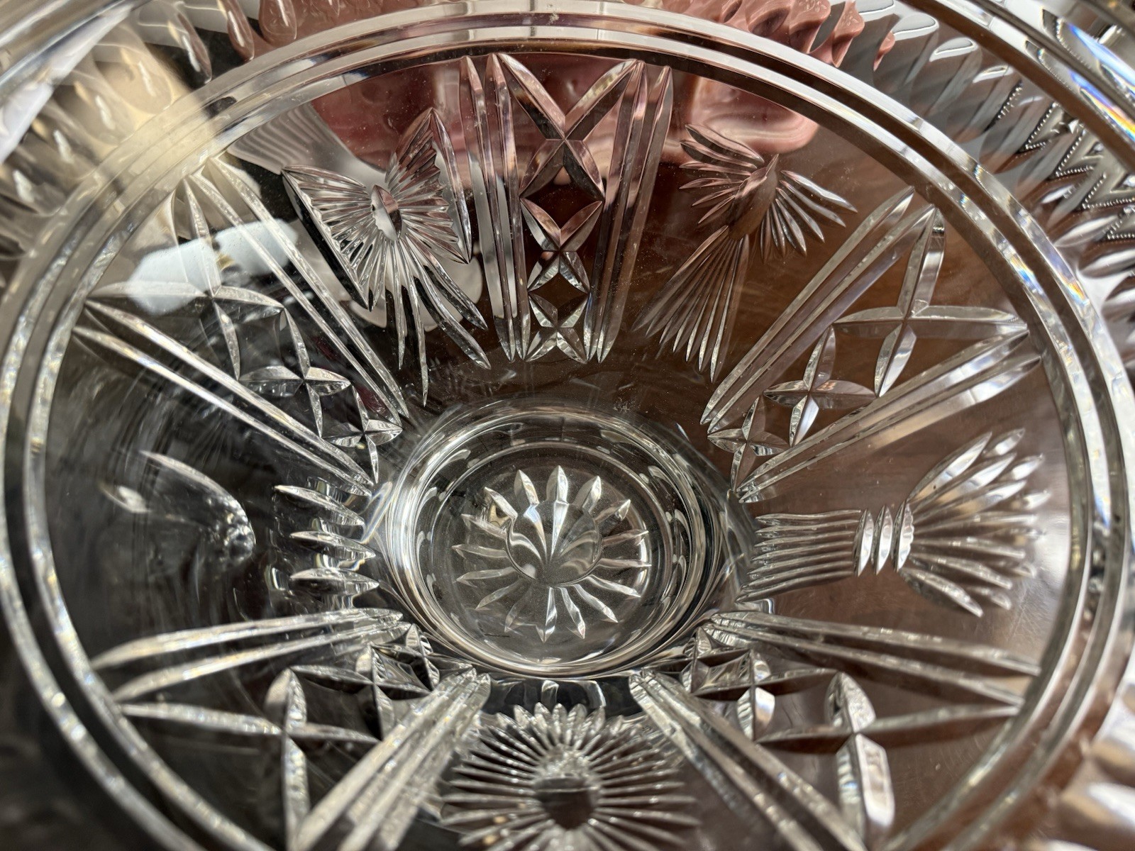 Waterford RARE Millennium 2000 Huge Centerpiece Bowl 11″ Signed By Connolly A+