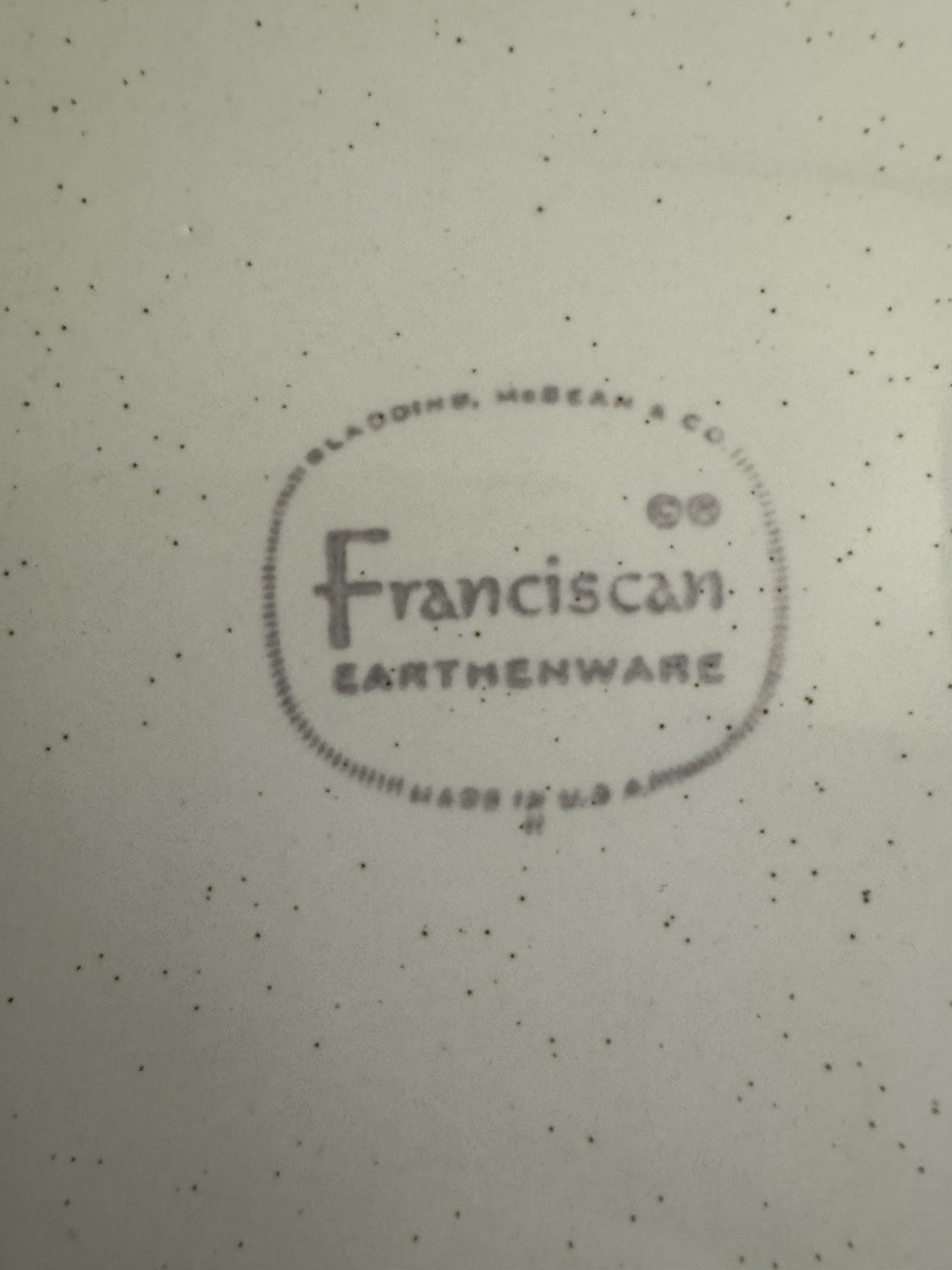 Franciscan Duet Rose 13” Oval Serving Platter USA c.1956-1967 FAST SHIPPING
