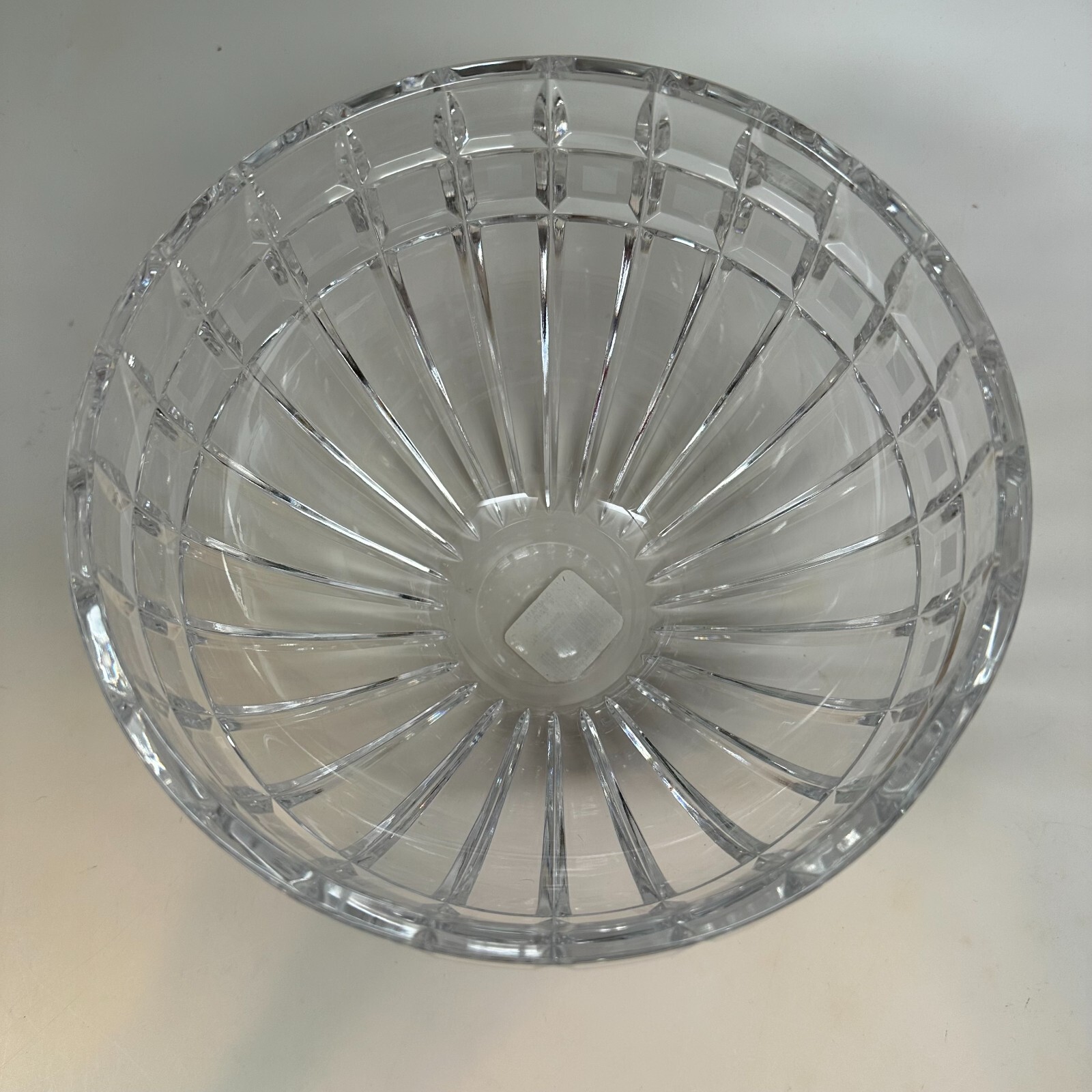 WATERFORD Marquis QUADRATA BOWL, Cut Frosted Crystal 8″ Excellent Condition!