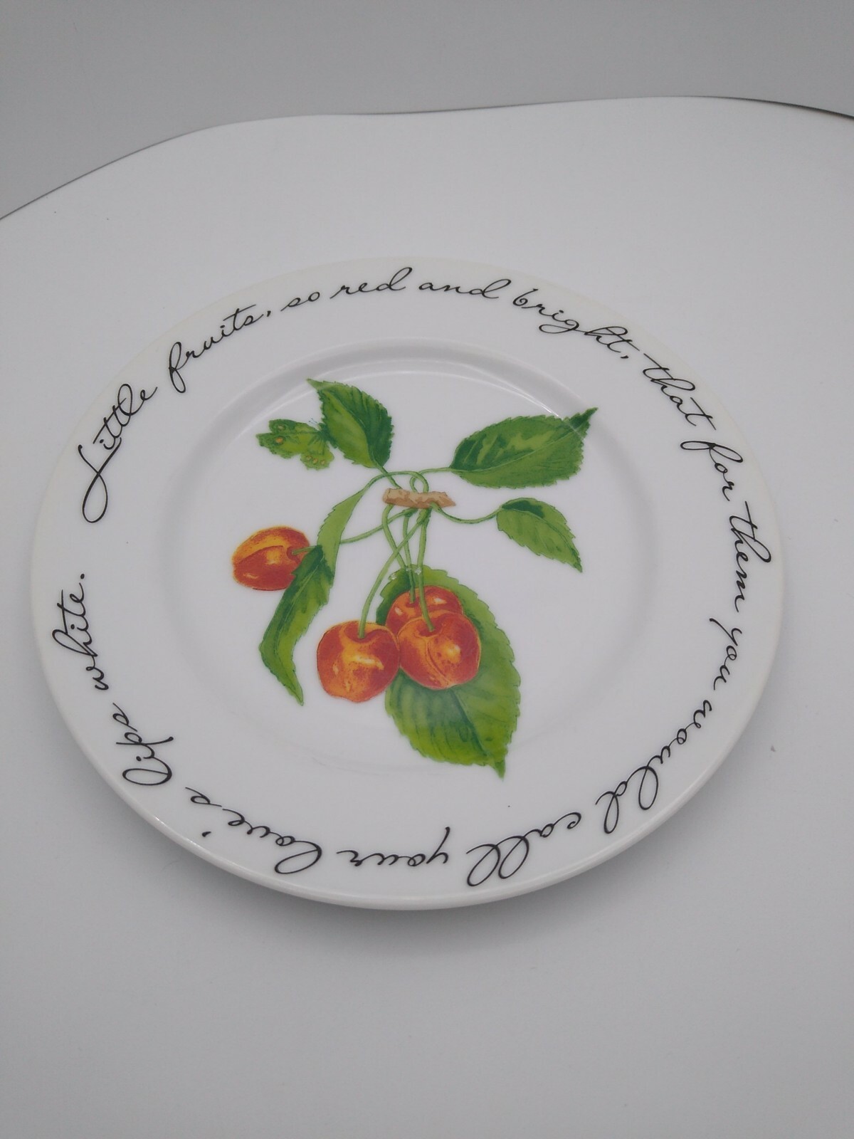 Williams – Sonoma Orchard Suite Cherry – Luncheon / Dessert Plate