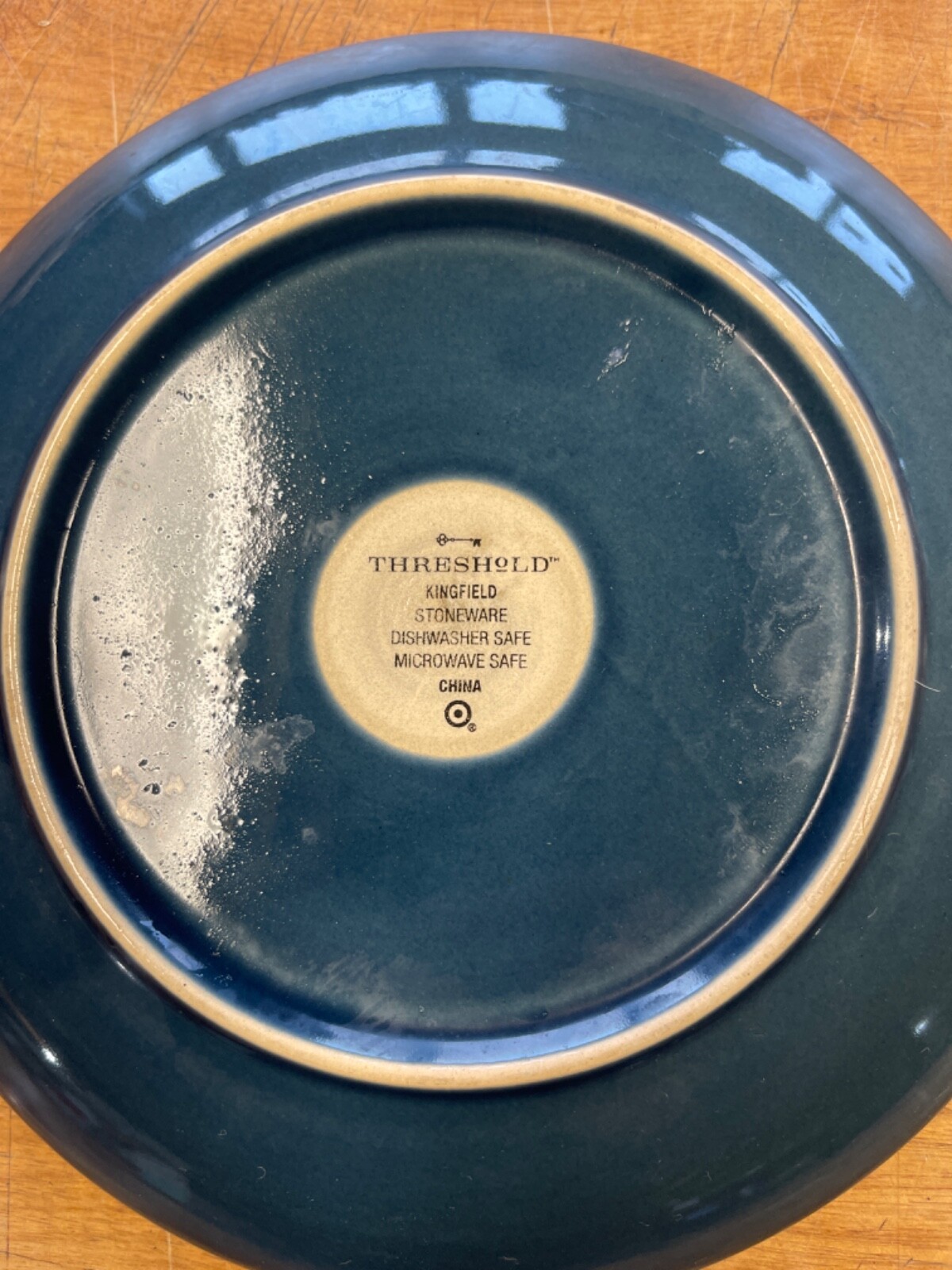 Threshold KINGSLAND BLUE Dinner Plate 10 3/8″ 1 ea 12 available