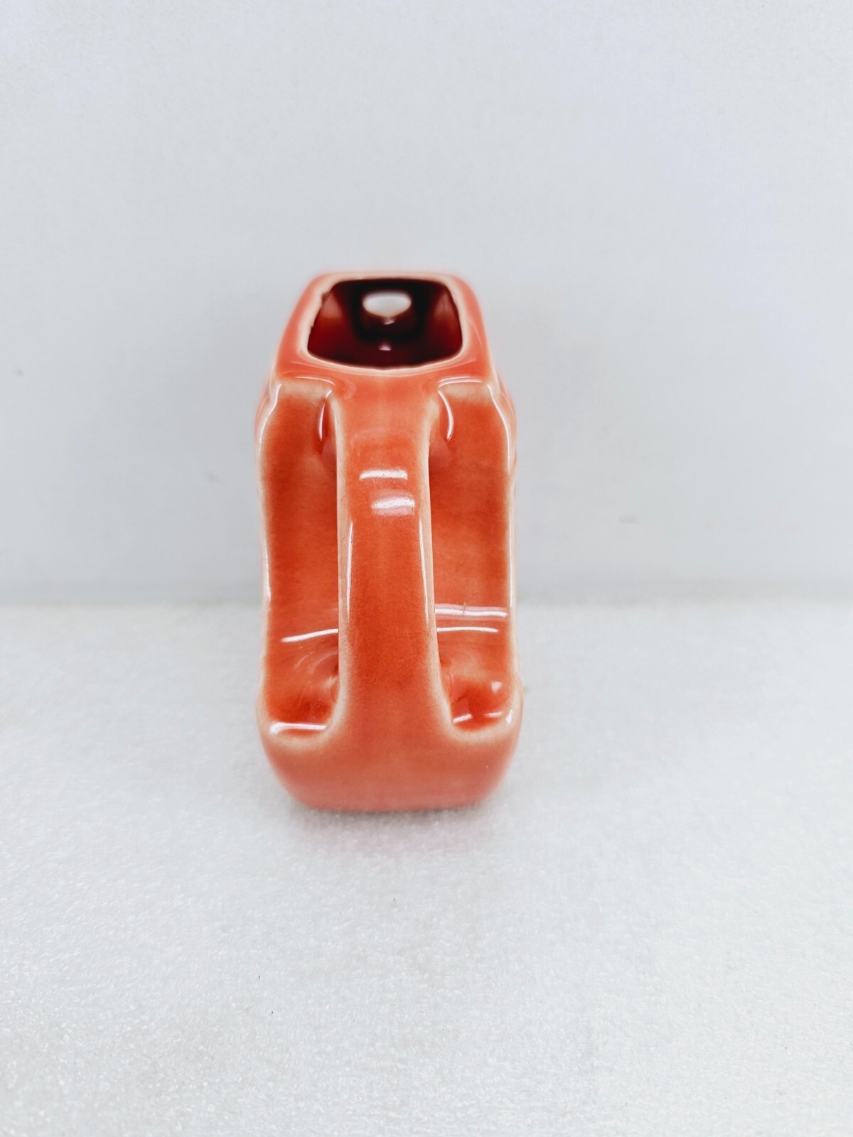 MINI DISK PITCHER creamer PERSIMMON orange NEW FIESTA 5 OZ.