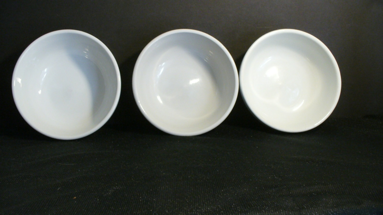 Pottery Barn 6 1/4″ White Bowls – 3