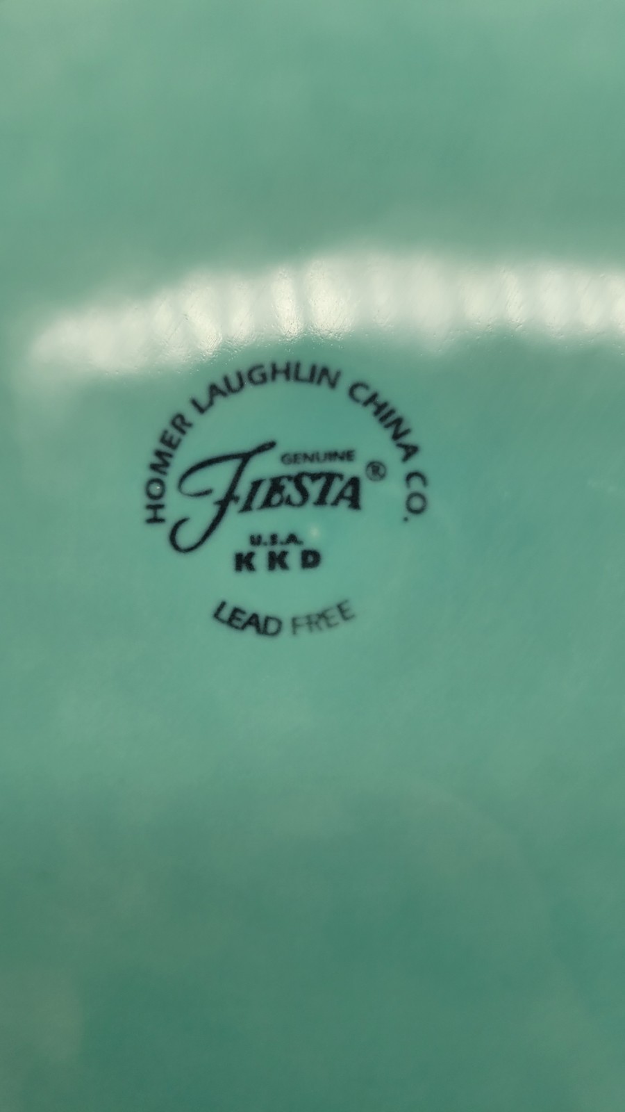 Fiesta Turquoise 12″ Chop Plate Round Serving Platter Lead Free