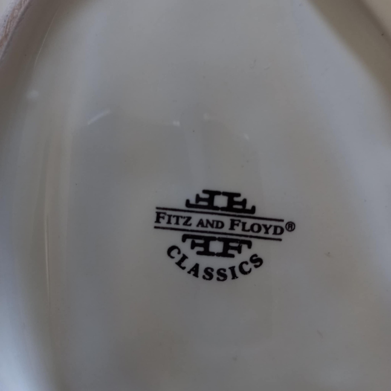 Fitz & Floyd Gardening Gourmet Pumpkin Plate Canapé Appetizer Cottagecore 9.25”