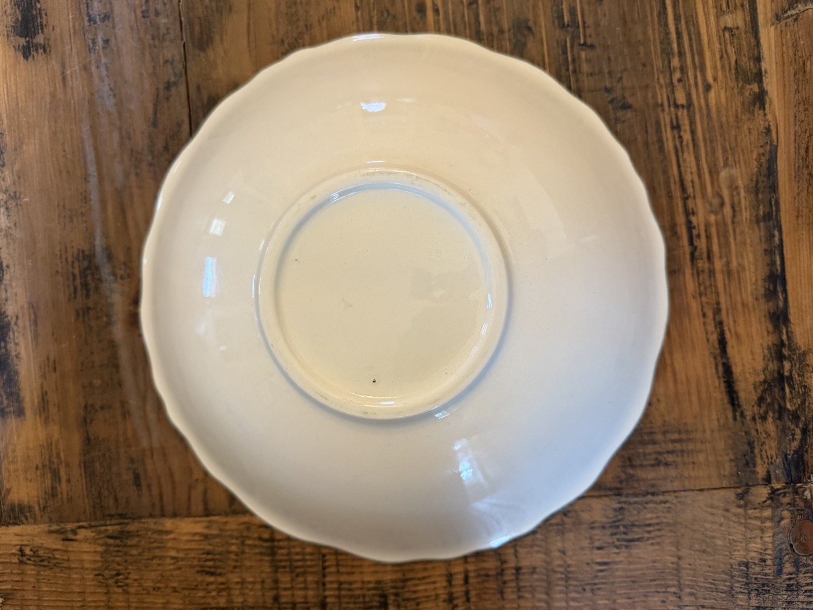 Metlox Poppytrail Grape Arbor Green Divided Serving Dish