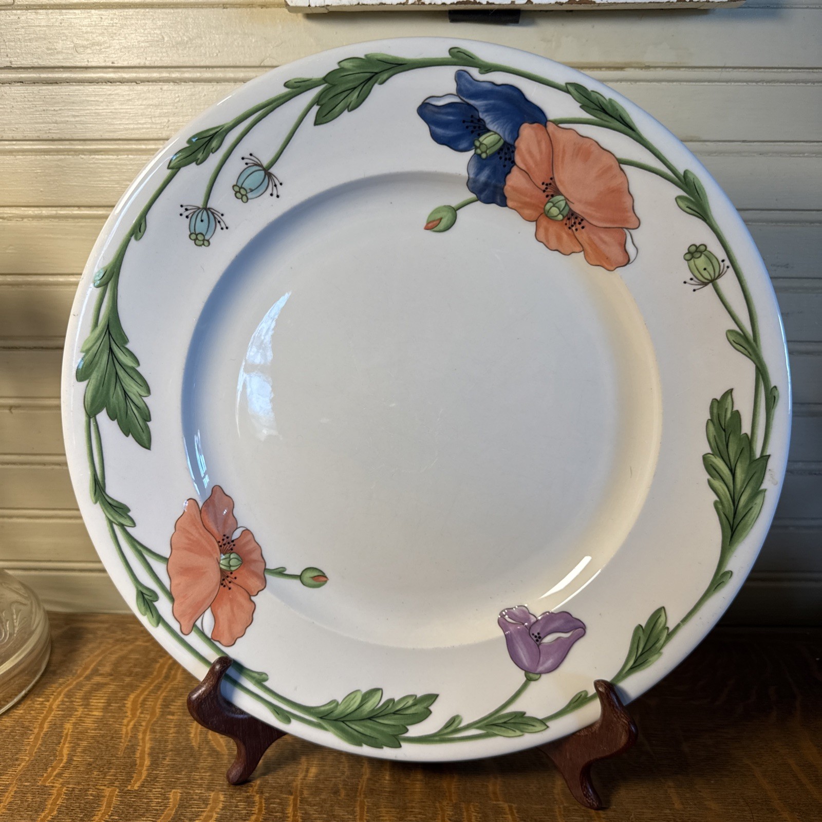Villeroy & Boch 12 3/4″ AMAPOLA Large Round Serving CHOP Platter Plate Charger