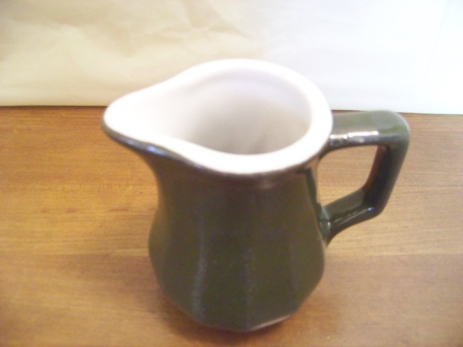 Hall Creamer – Dark Green – Large