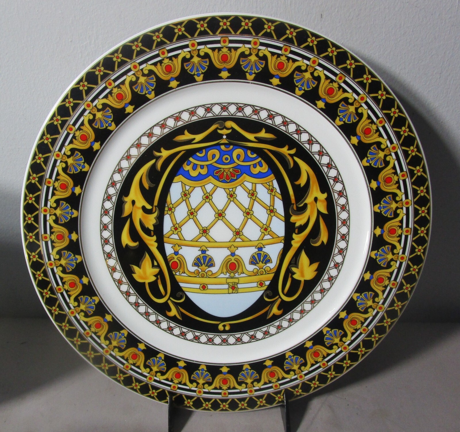 Vintage Unused 86 Piece VERSACE STYLE ITALIAN JUMBO GRUPPO Dinner Set for Twelve