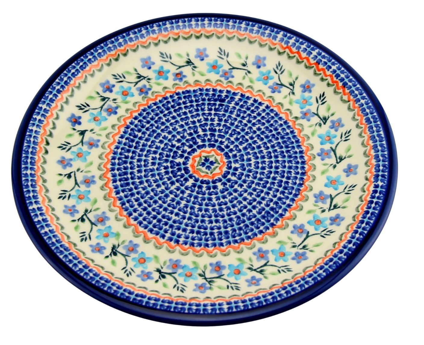 Polish Pottery Dinner Plate 10.75″ Zaklady Boleslawiec Ceramic Dinnerware