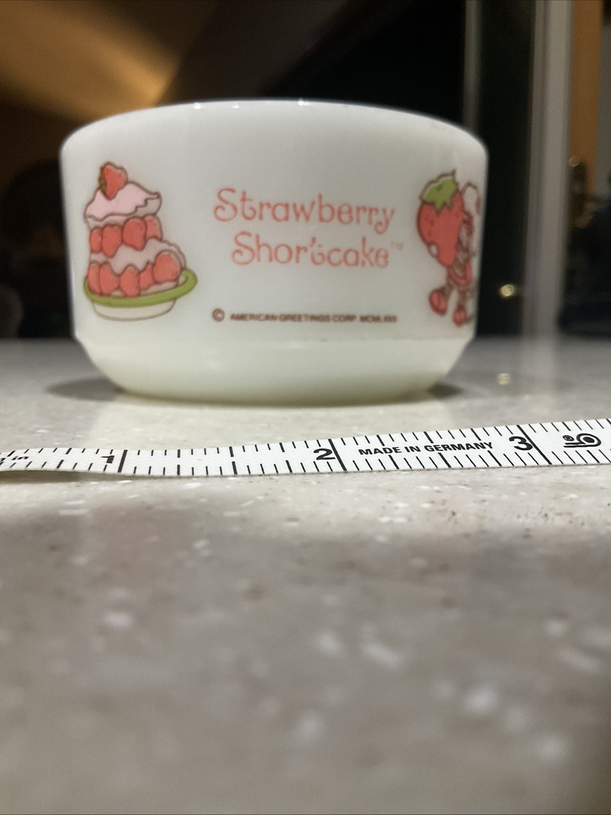 Vintage Anchor Hocking Strawberry Shortcake Cereal Bowl From The 1980S