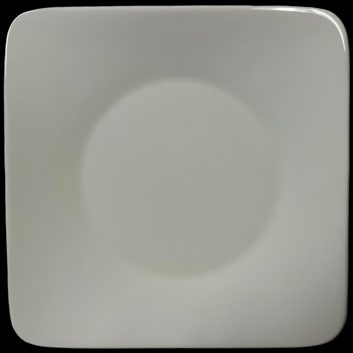 Studio D Lido Pattern Square Off White Salad Plate