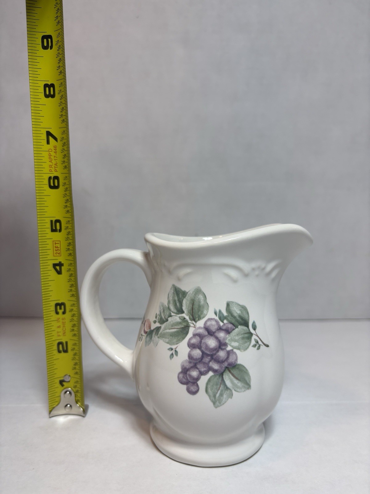 Pfaltzgraff Grapevine Canister Set Of 3 And Creamer & Sugar Bowl Vintage