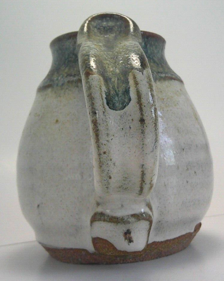 Robert Eakin Stoneware Pottery Funny Animal Face Coffee/Tea Mug Signed Vintage