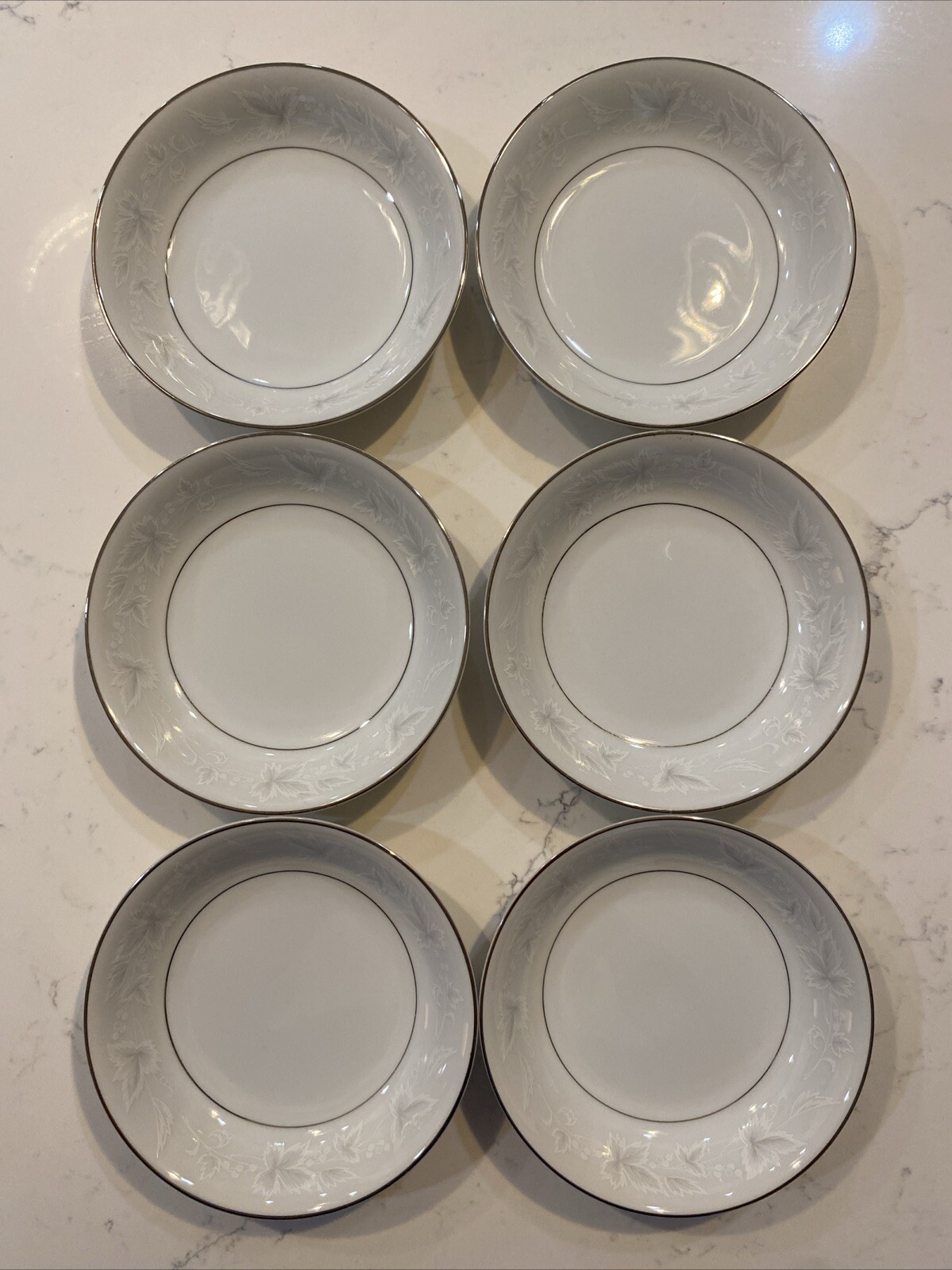 International Fine China Fascination Small Fruit Bowls Set of 6 Japan 5723 NEW!