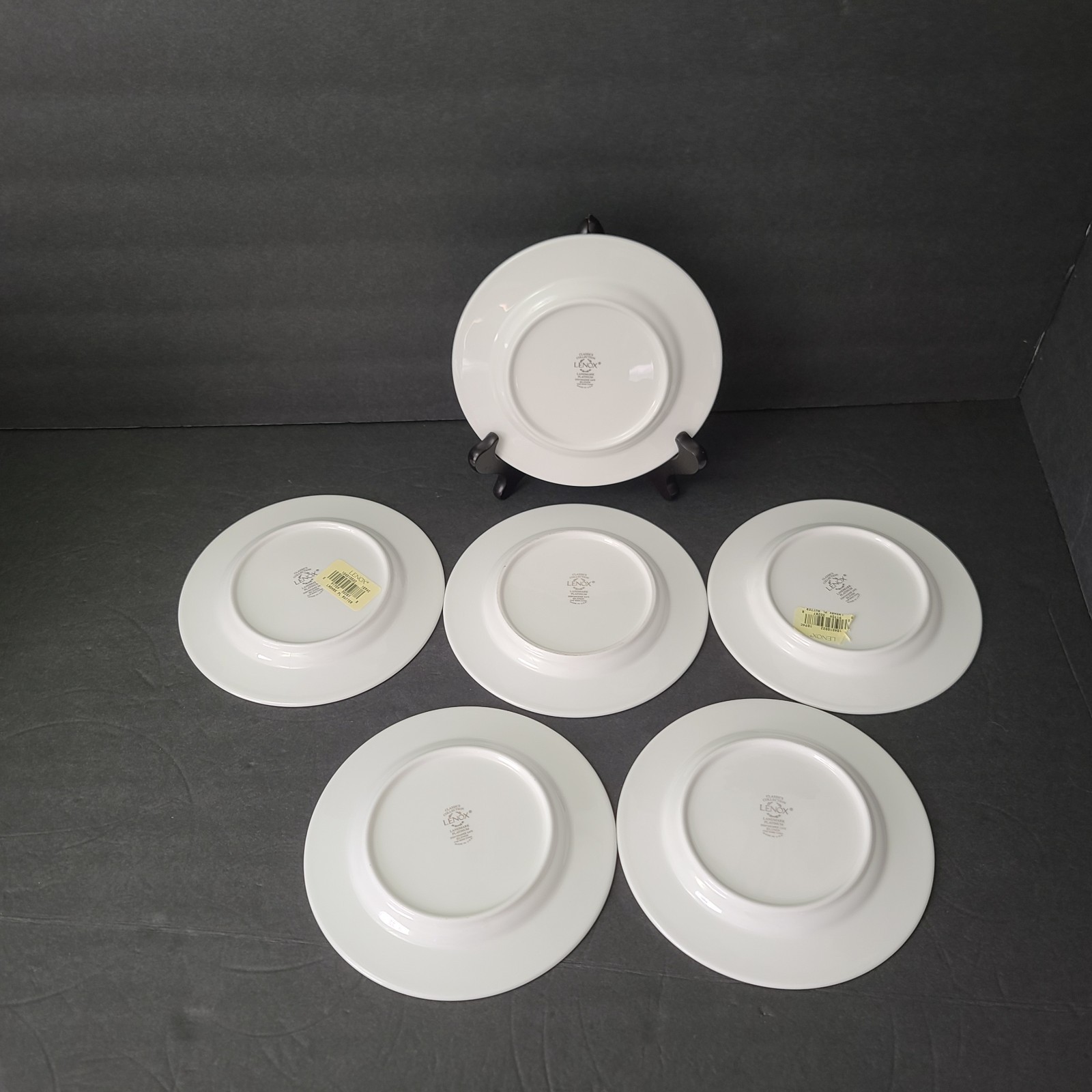 Lenox Landmark Platinum 2 Dinner 2 Salad &2 Bread Plates – Set of 6