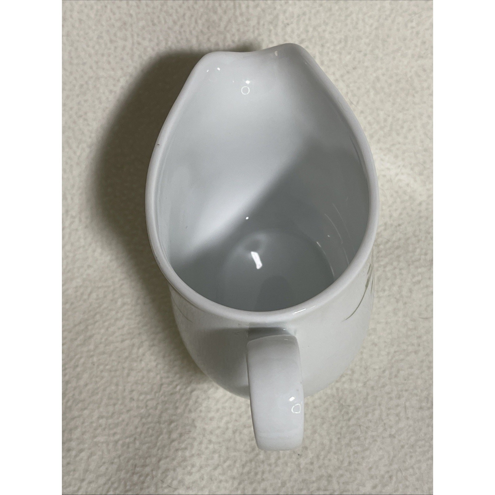 Beautiful Corning Blue Dusk Flower Designed Handled Gravy Boat