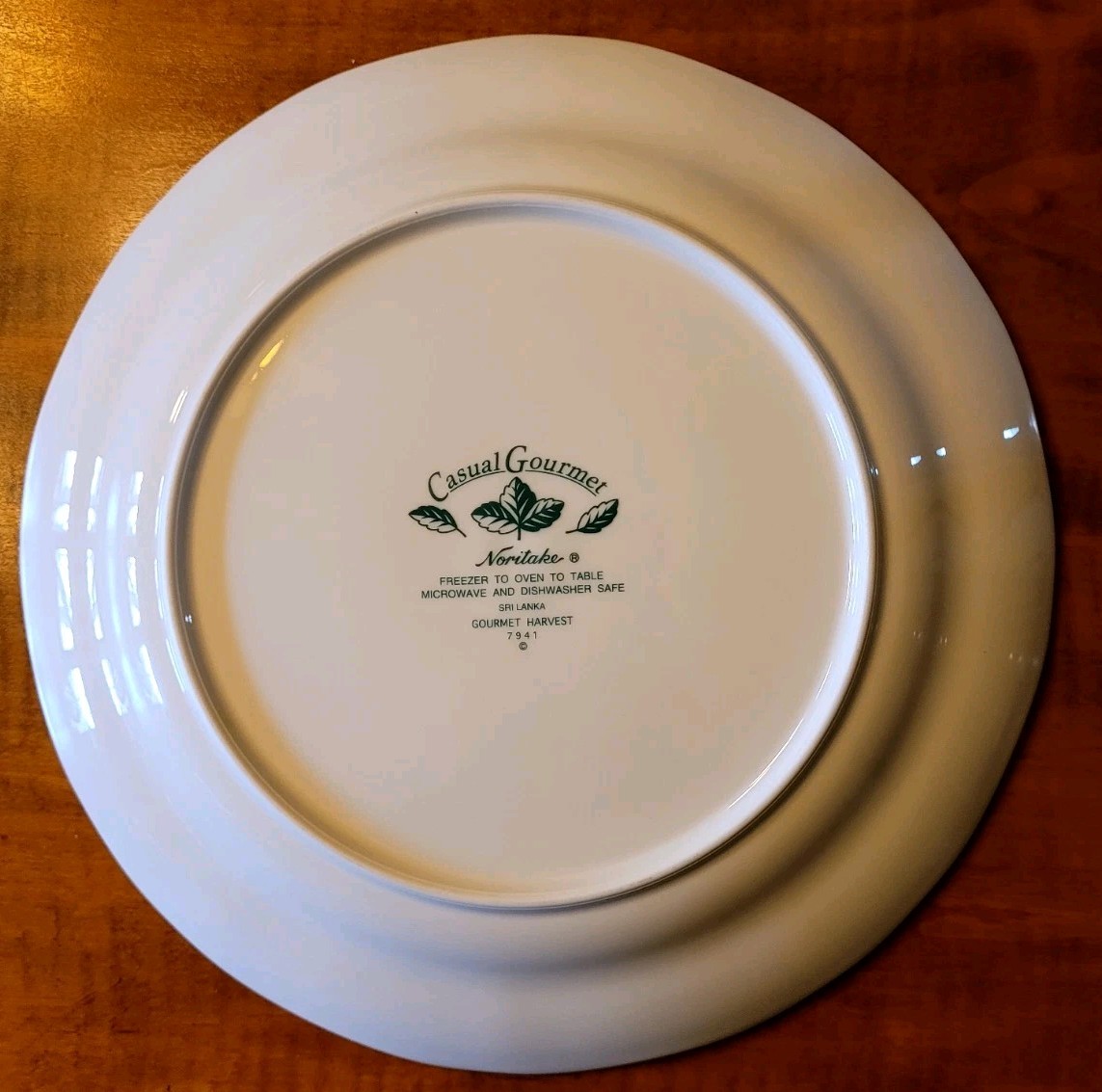 2 Noritake Casual Gourmet “GOURMET HARVEST” Dinner Plates 10-5/8″